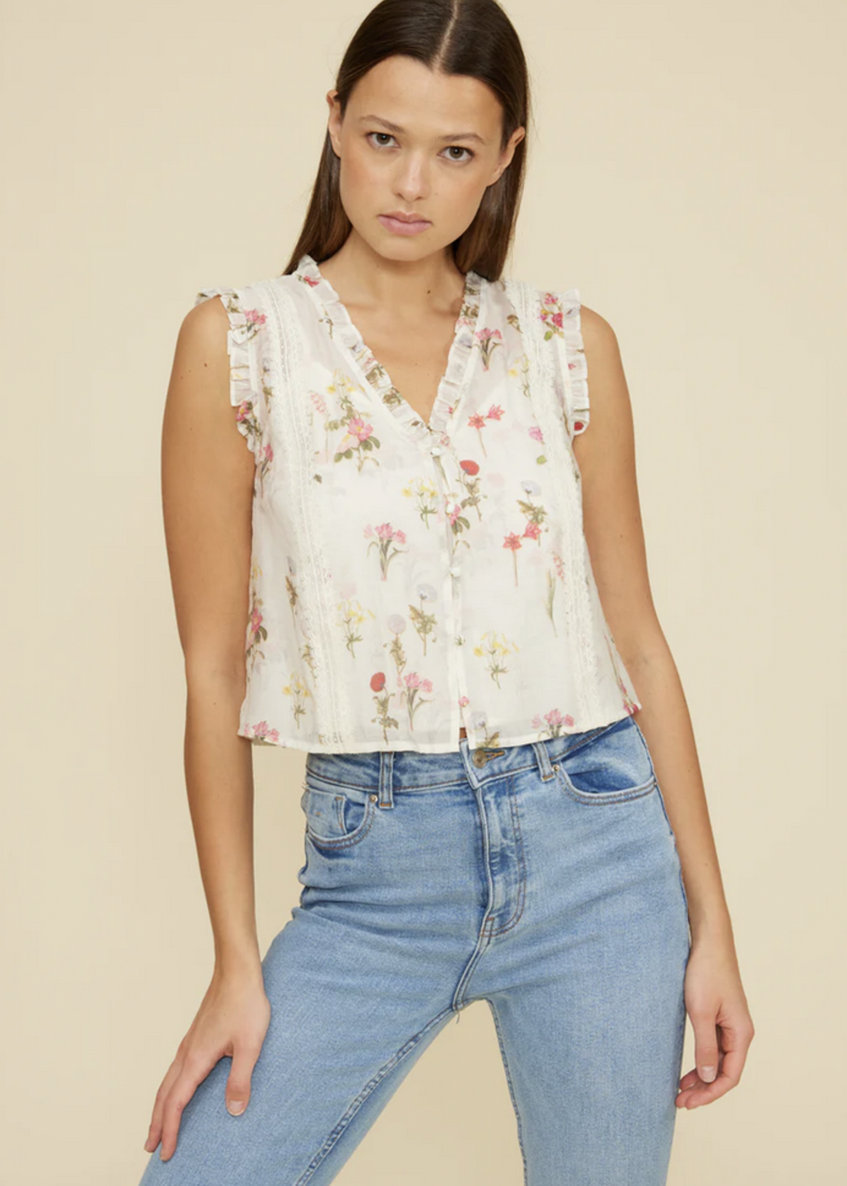 LUCY PARIS LUCY PARIS OLINA  PRAIRIE TOP