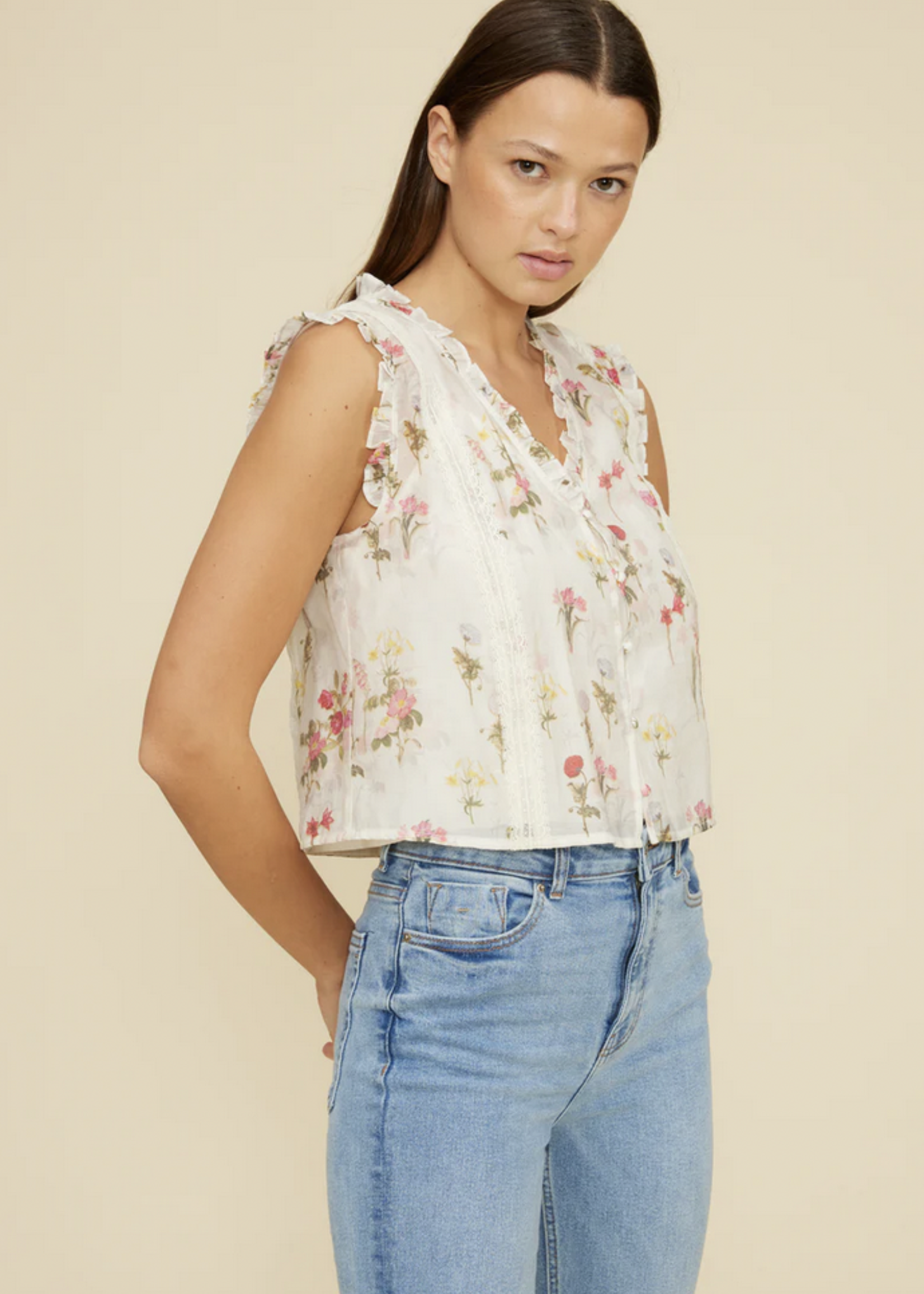 LUCY PARIS LUCY PARIS OLINA  PRAIRIE TOP