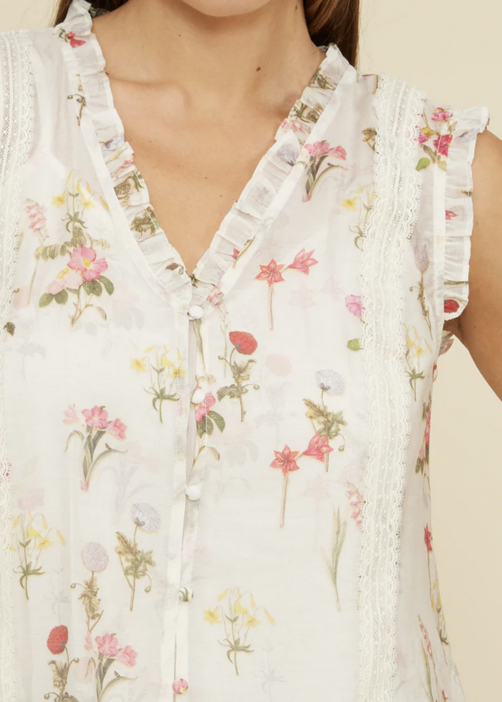 LUCY PARIS LUCY PARIS OLINA  PRAIRIE TOP