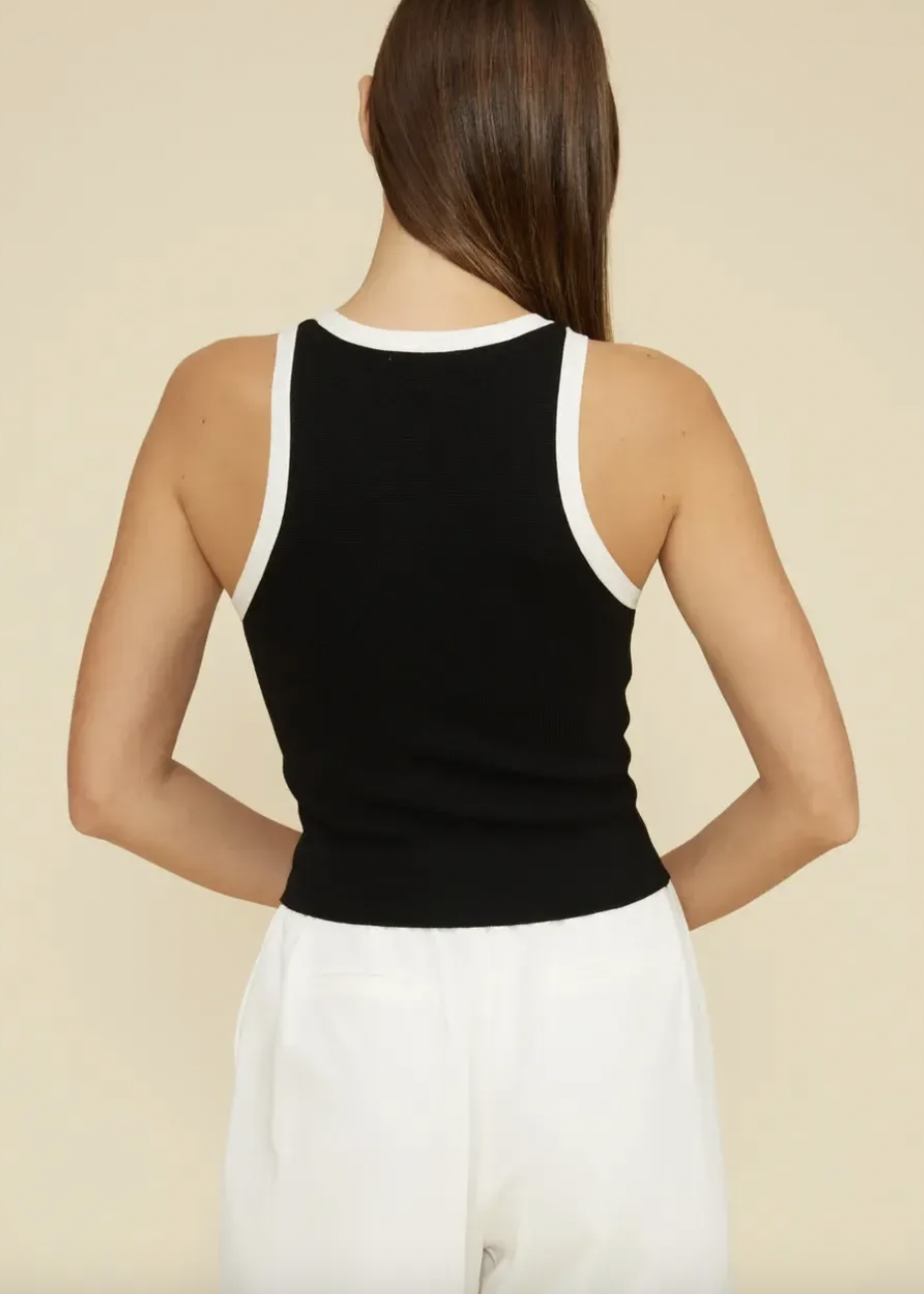 LUCY PARIS LUCY PARIS BRANDI CUTAWAY TANK TOP