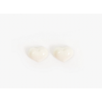 CLARE V. CLARE V. PETIT MYLAR HEART EARRINGS