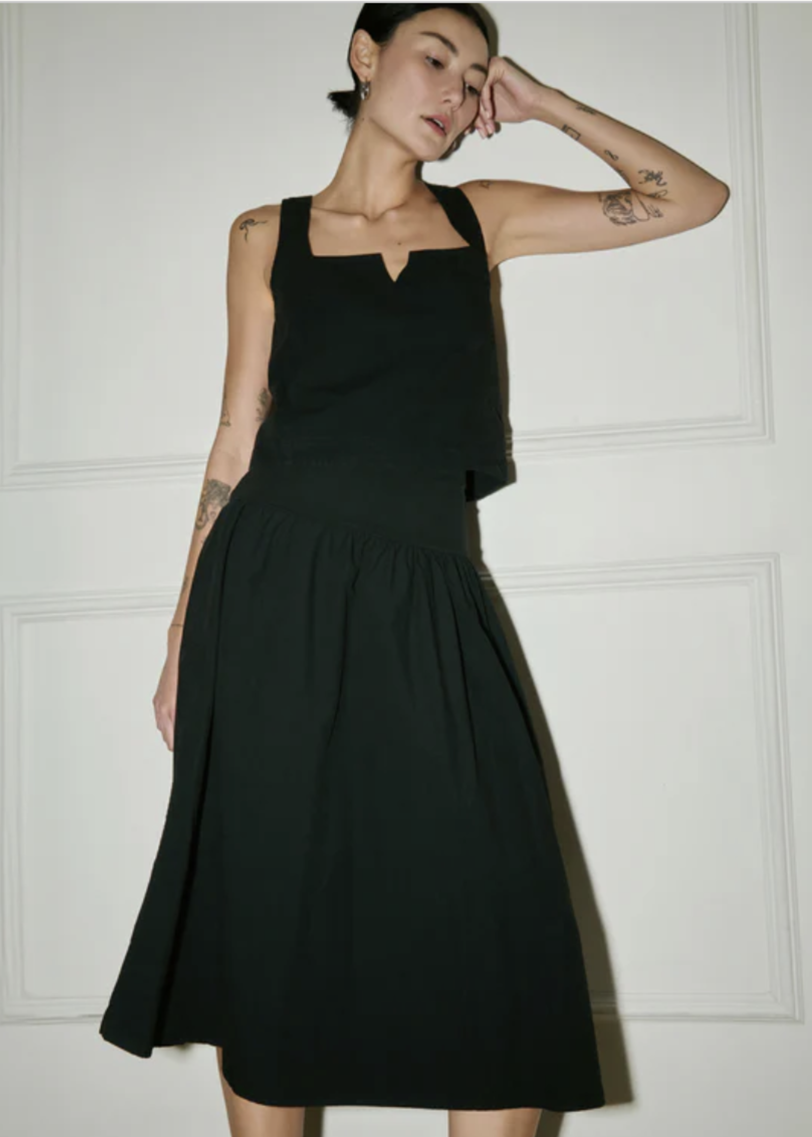 NATION LTD NATION AVA MIDI SKIRT