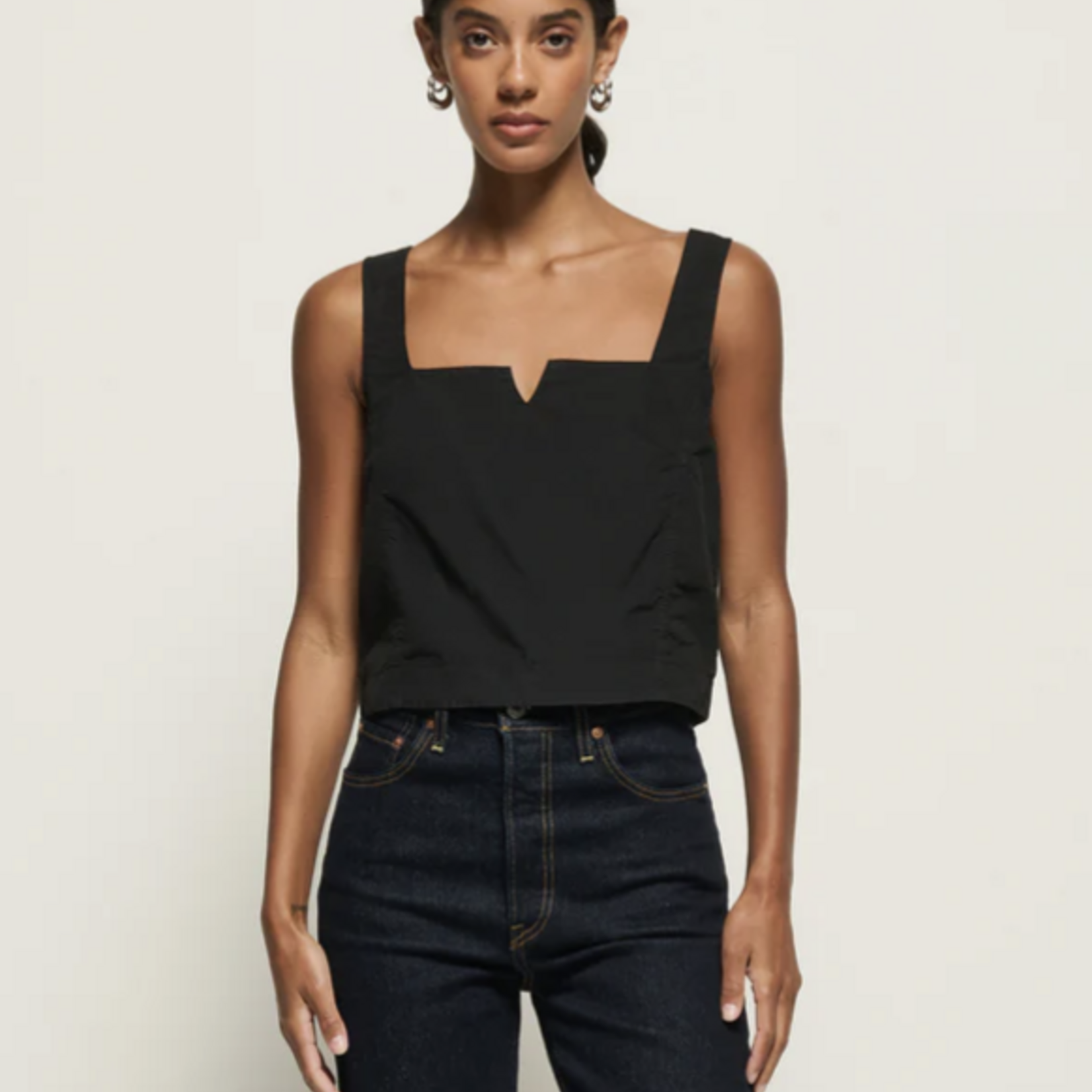 NATION LTD NATION CRISTA SQUARE NECK TANK