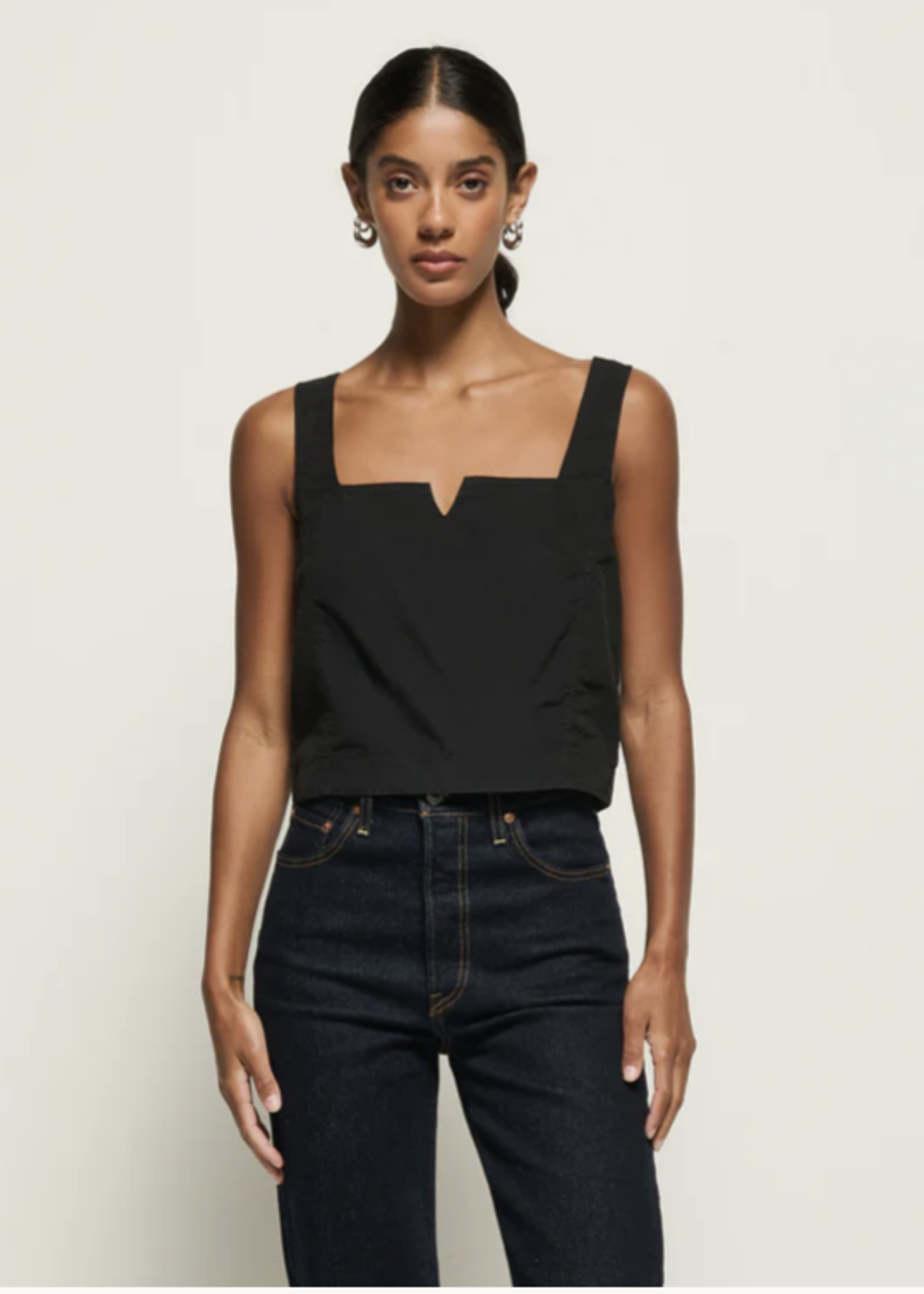 NATION LTD NATION CRISTA SQUARE NECK TANK