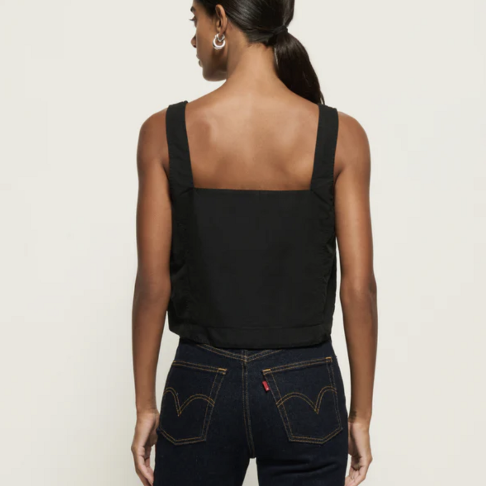 NATION LTD NATION CRISTA SQUARE NECK TANK