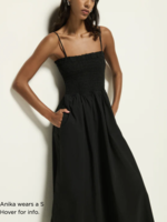 NATION LTD NATION SIBELLE SMOCKED DRESS