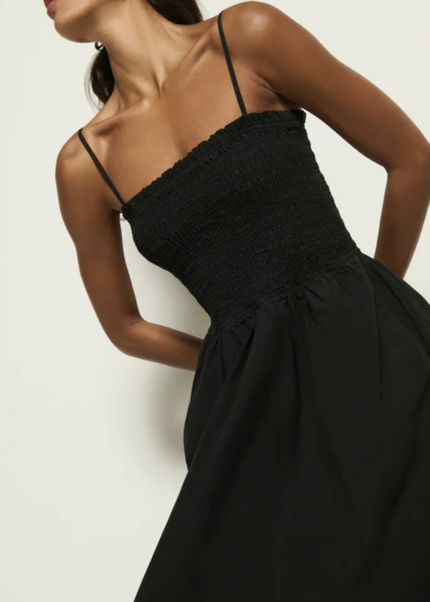 NATION LTD NATION SIBELLE SMOCKED DRESS