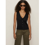 SANCTUARY SANCTUARY KNITTED BUTTON FRONT TANK