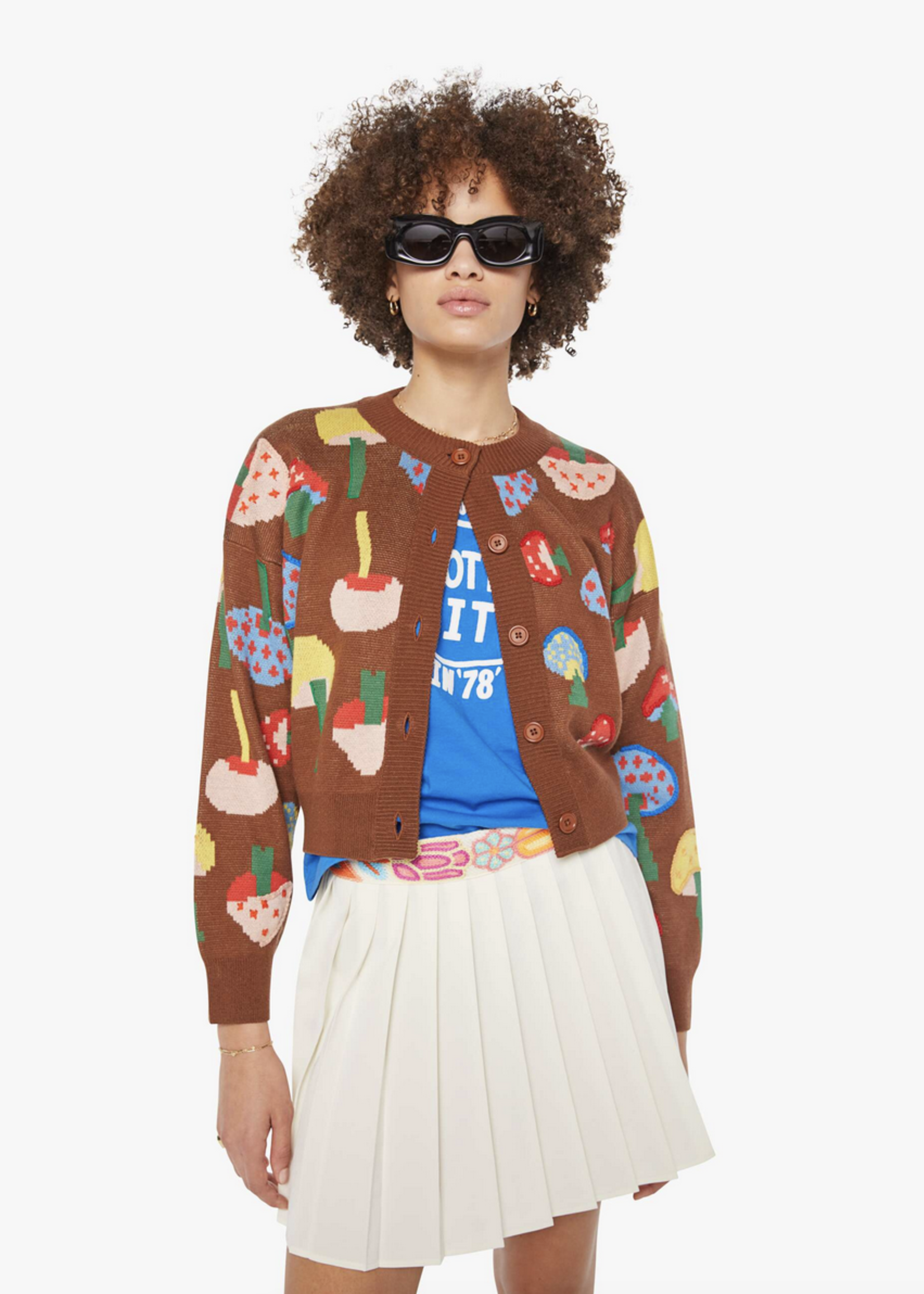 MOTHER MOTHER VARSITY CARDIGAN