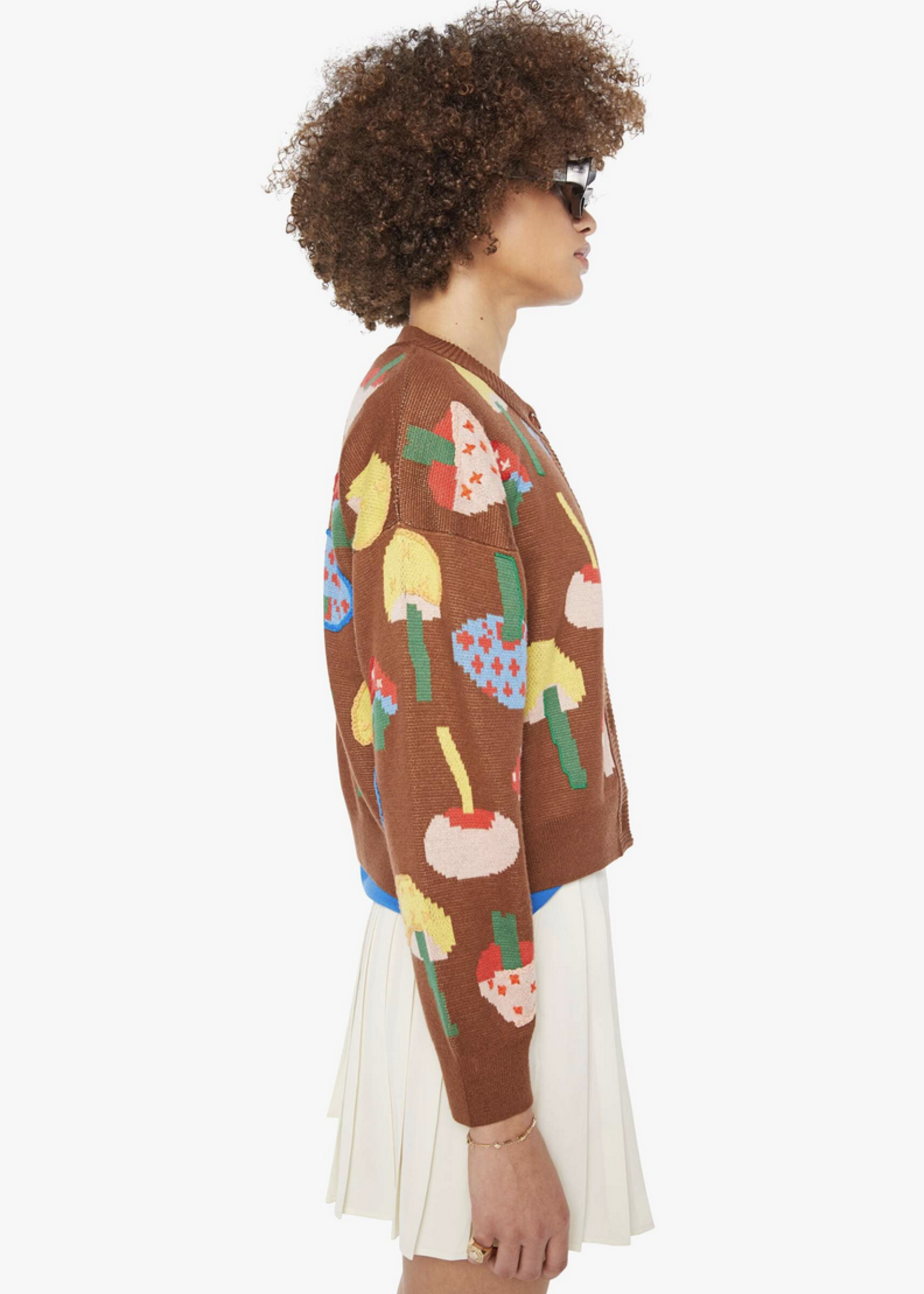 MOTHER MOTHER VARSITY CARDIGAN