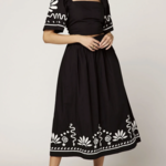 CLEOBELLA CLEOBELLA ASHLEEN MIDI SKIRT