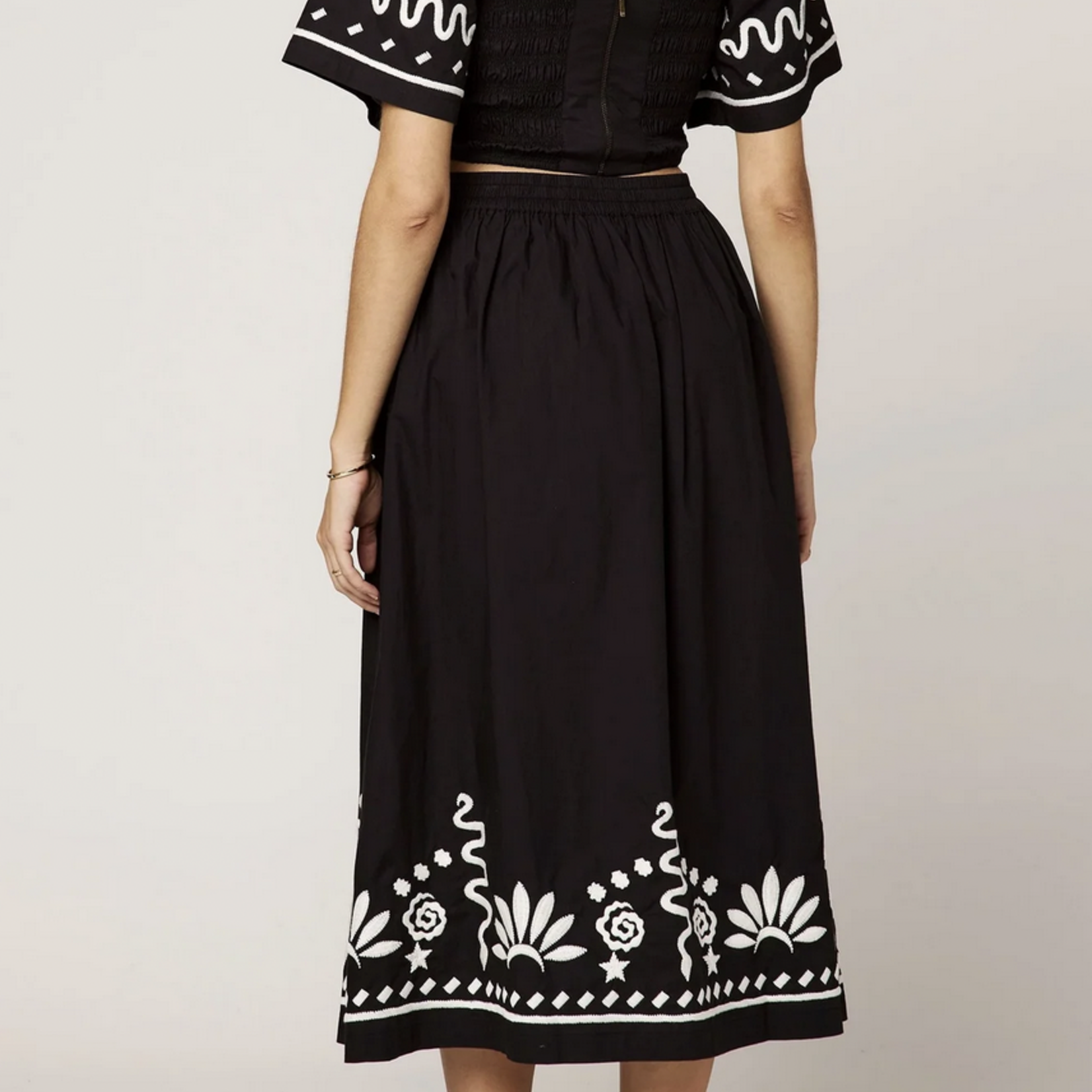 CLEOBELLA CLEOBELLA ASHLEEN MIDI SKIRT