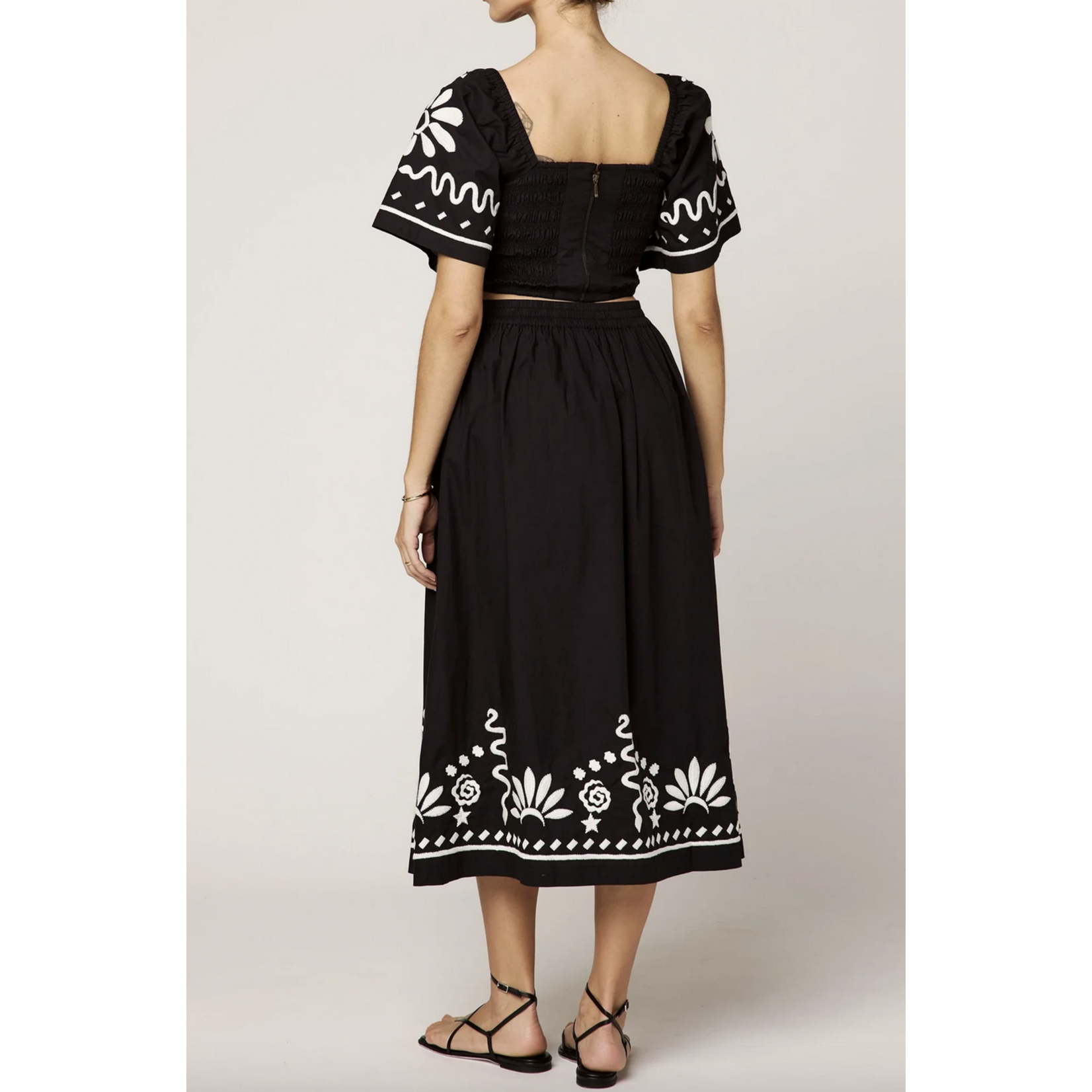 CLEOBELLA CLEOBELLA ASHLEEN MIDI SKIRT