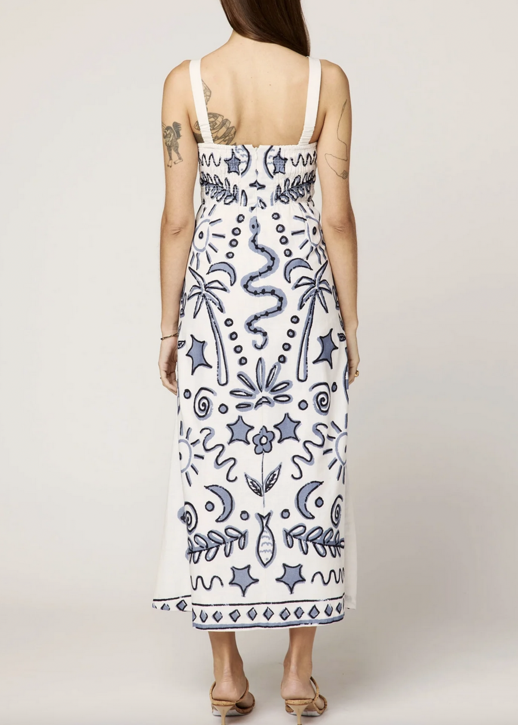 CLEOBELLA CLEOBELLA SHELLY ANKLE DRESS