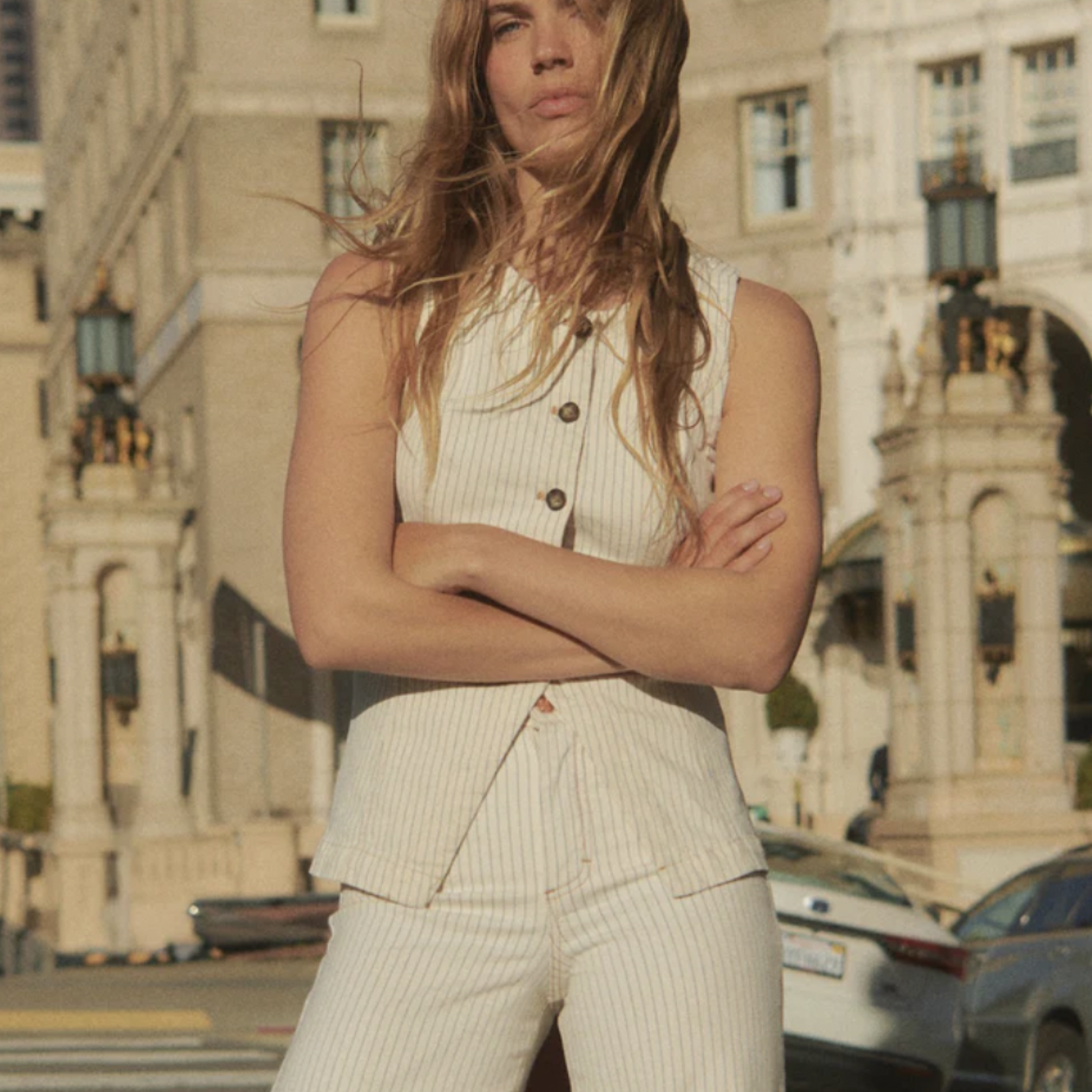 MARINE LAYER MARINE LAYER CHARLIE LONGLINE VEST