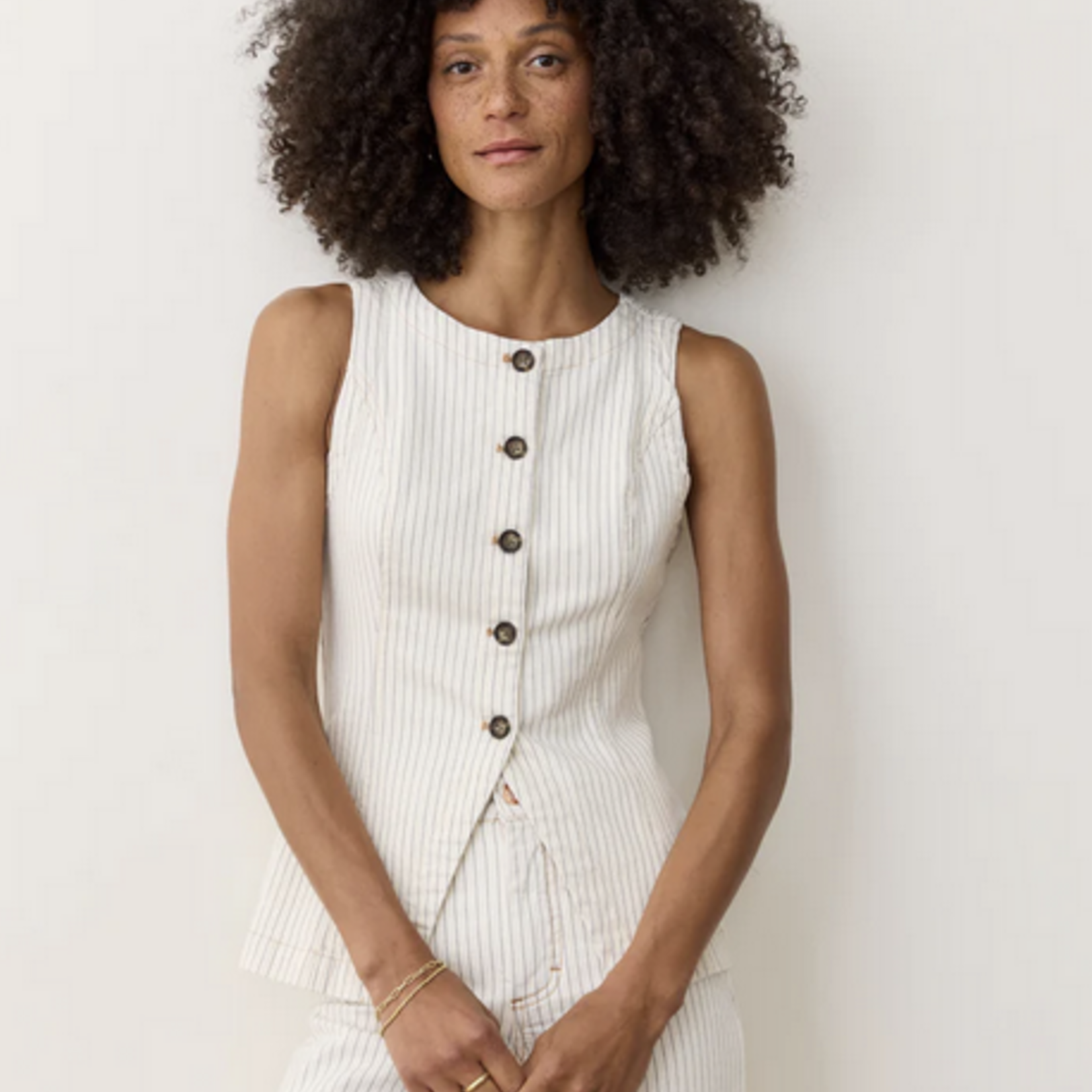 MARINE LAYER MARINE LAYER CHARLIE LONGLINE VEST