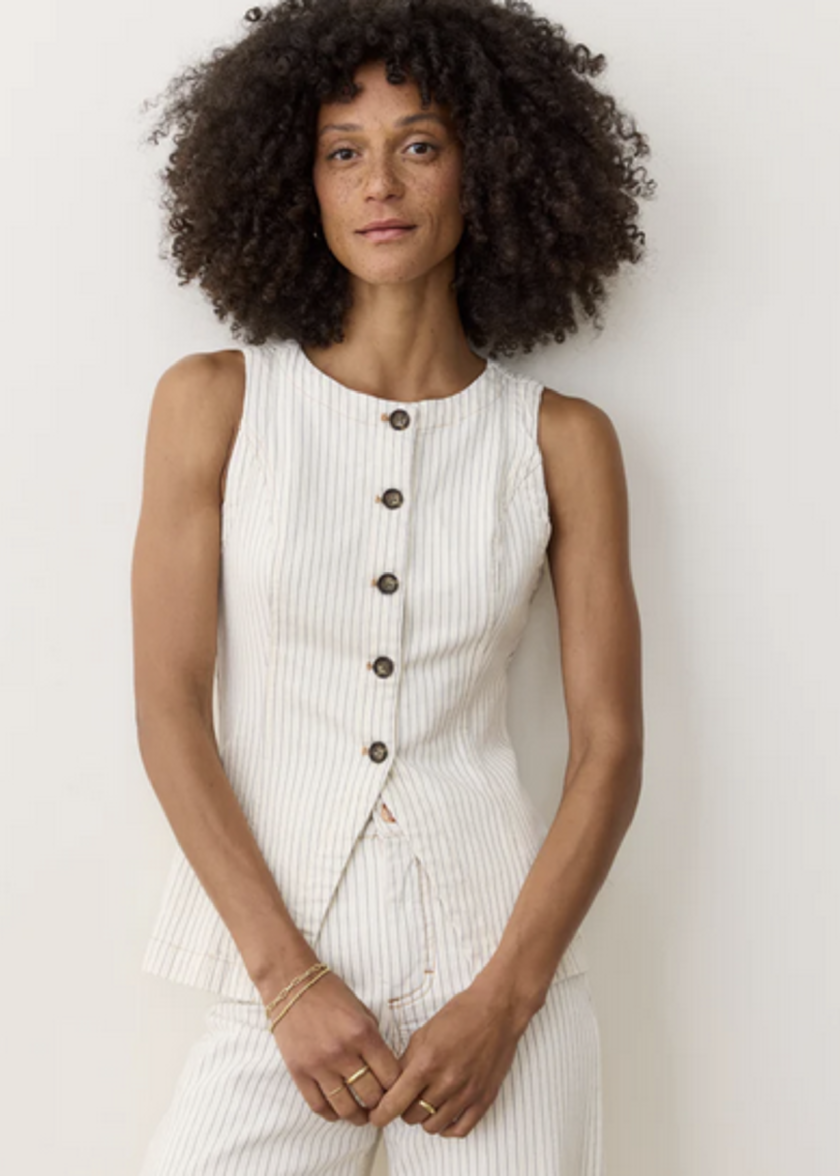 MARINE LAYER MARINE LAYER CHARLIE LONGLINE VEST