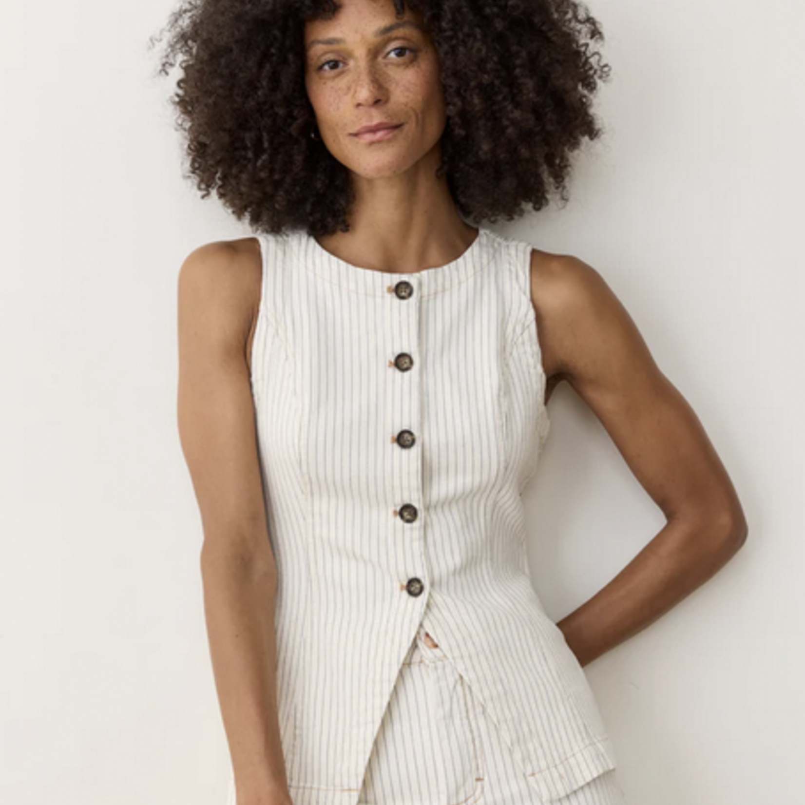 MARINE LAYER MARINE LAYER CHARLIE LONGLINE VEST