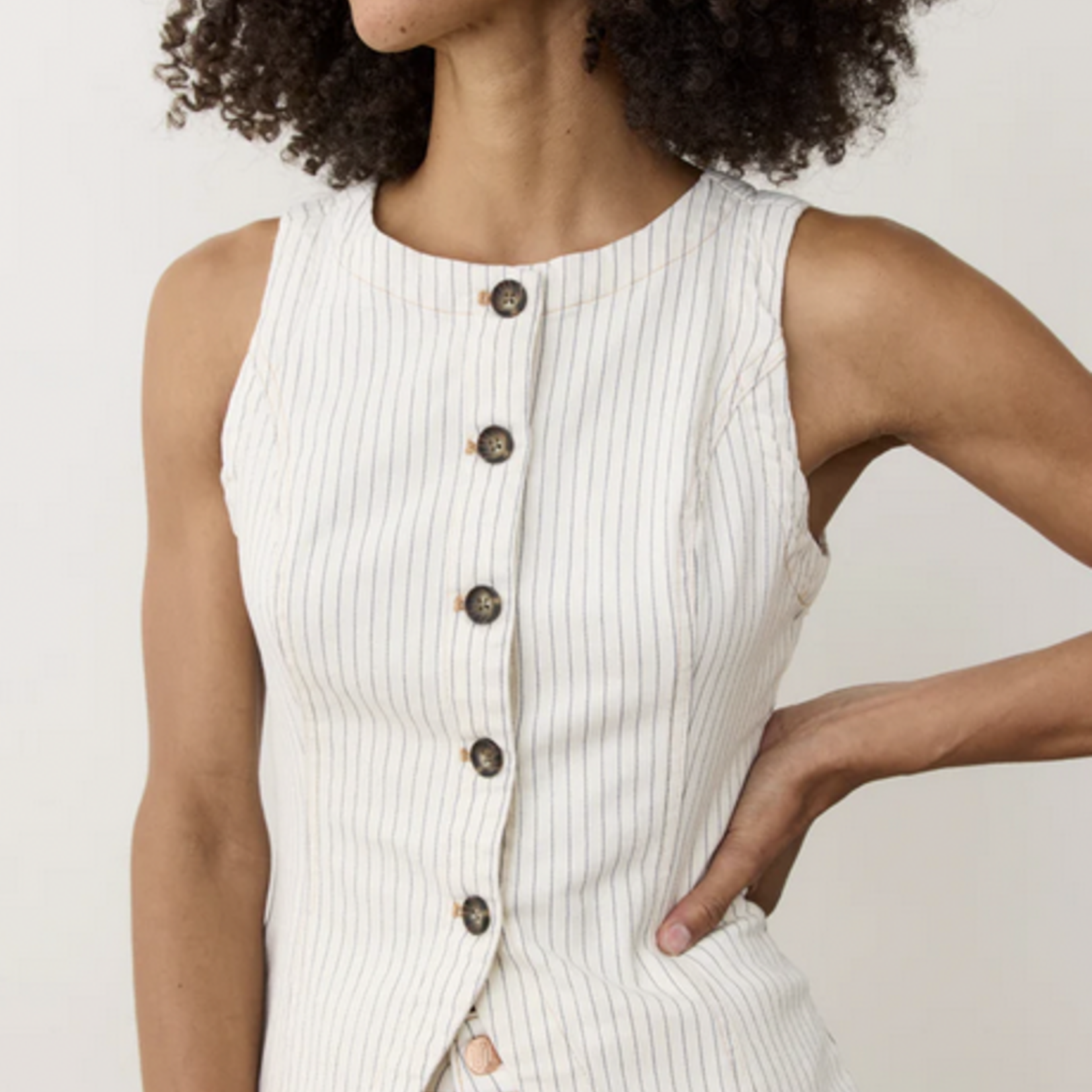 MARINE LAYER MARINE LAYER CHARLIE LONGLINE VEST