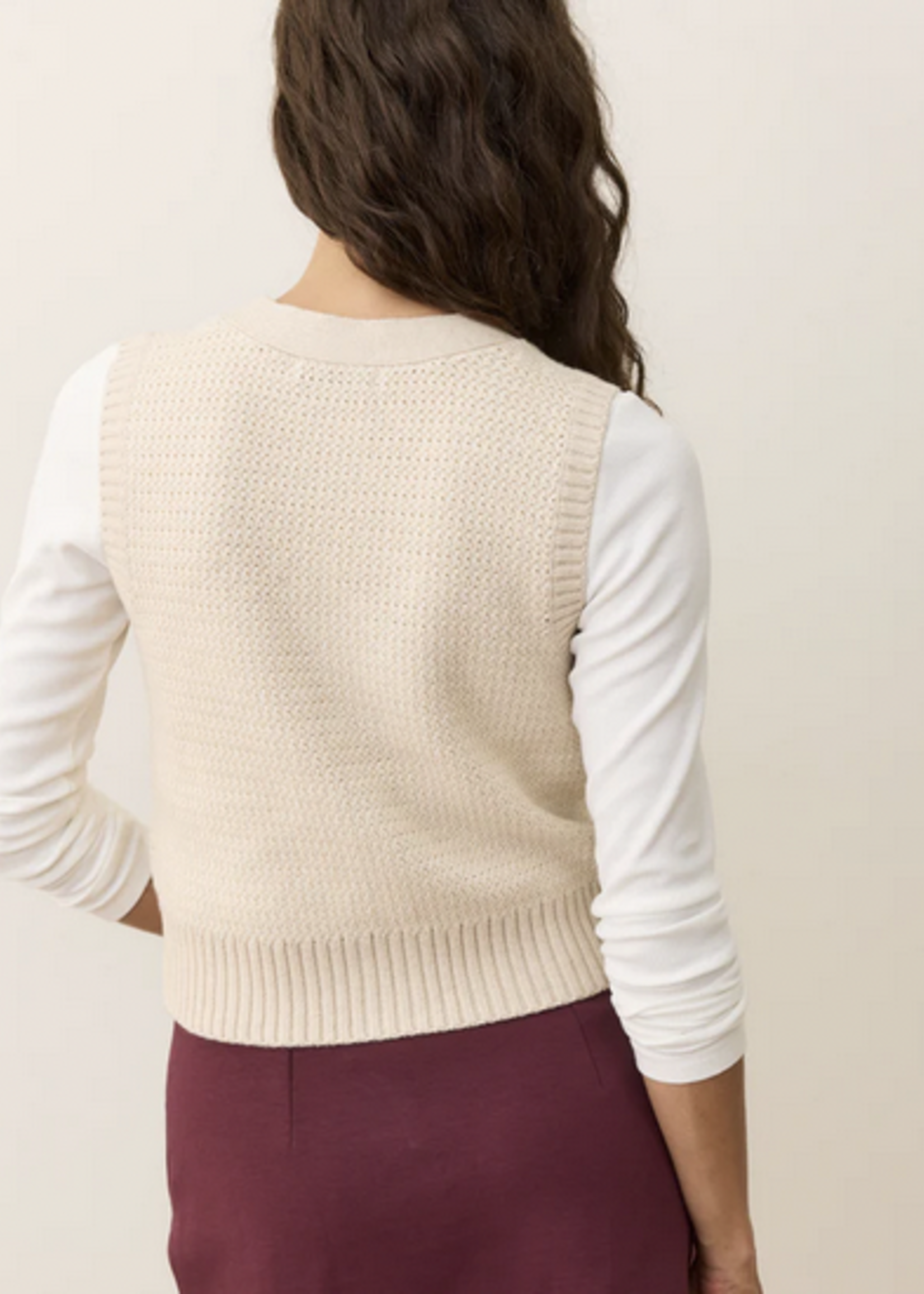 MARINE LAYER MARINE LAYER ROBIN SWEATER VEST