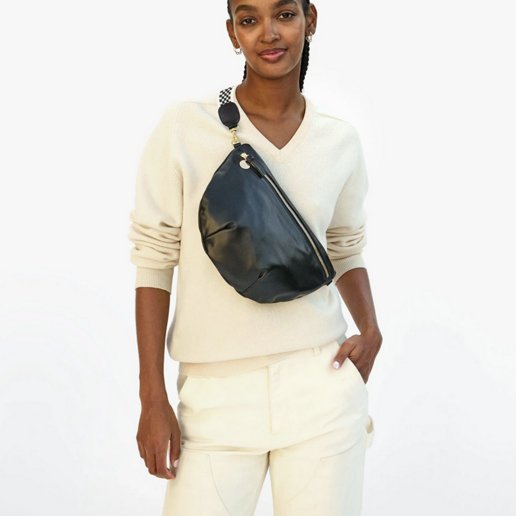 CLARE V. CLARE V. ADJUSTABLE CROSSBODY STRAP