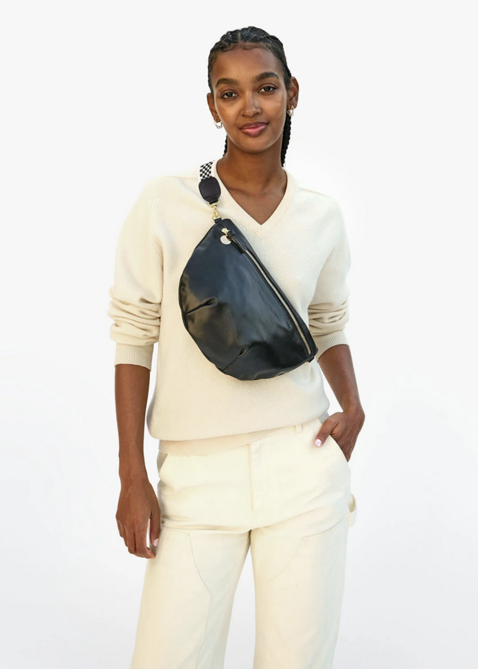 CLARE V. CLARE V. ADJUSTABLE CROSSBODY STRAP