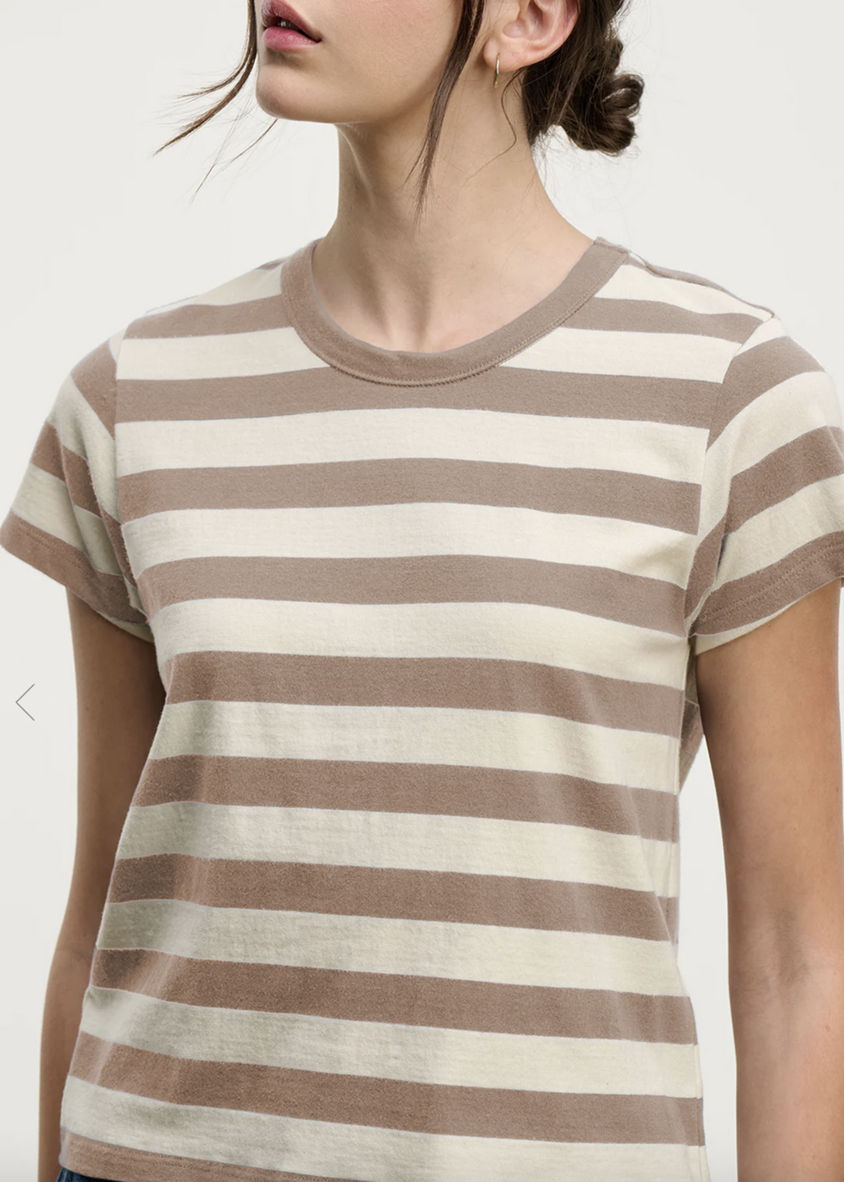 VELVET VELVET ANAIS CREW NECK TEE