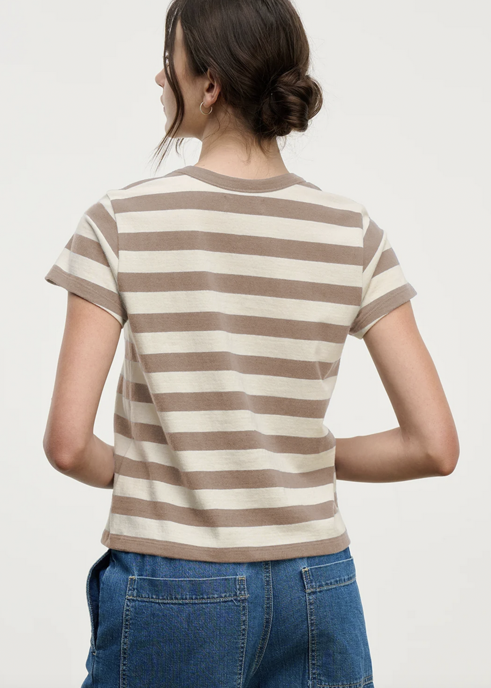 VELVET VELVET ANAIS CREW NECK TEE