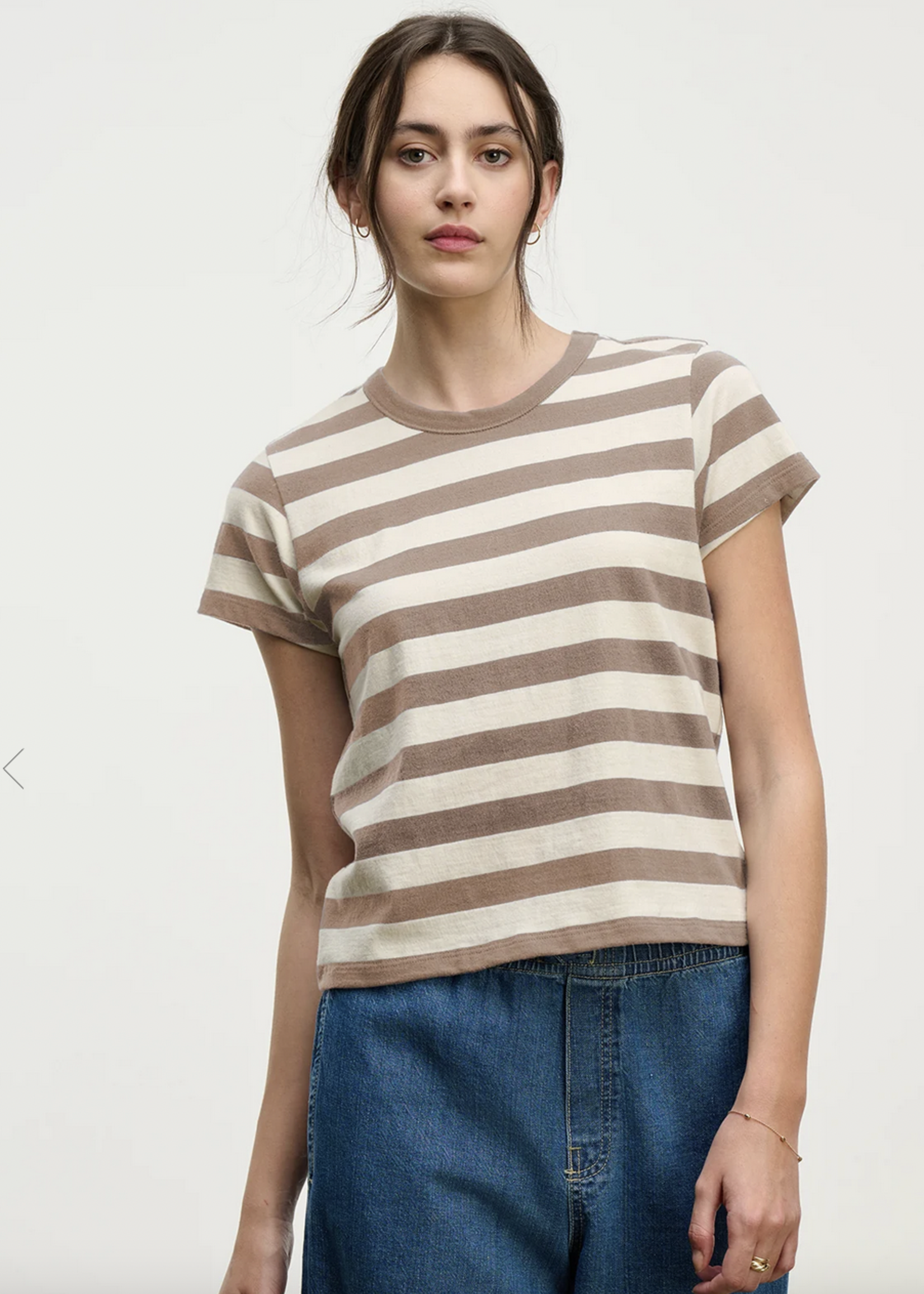 VELVET VELVET ANAIS CREW NECK TEE