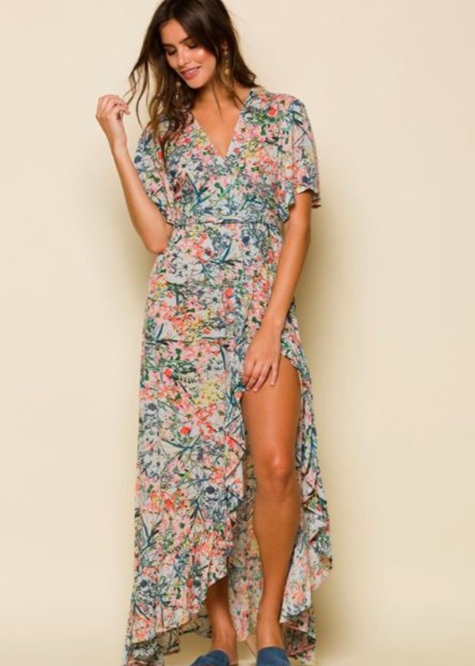 RAGA MONIQUE WRAP DRESS