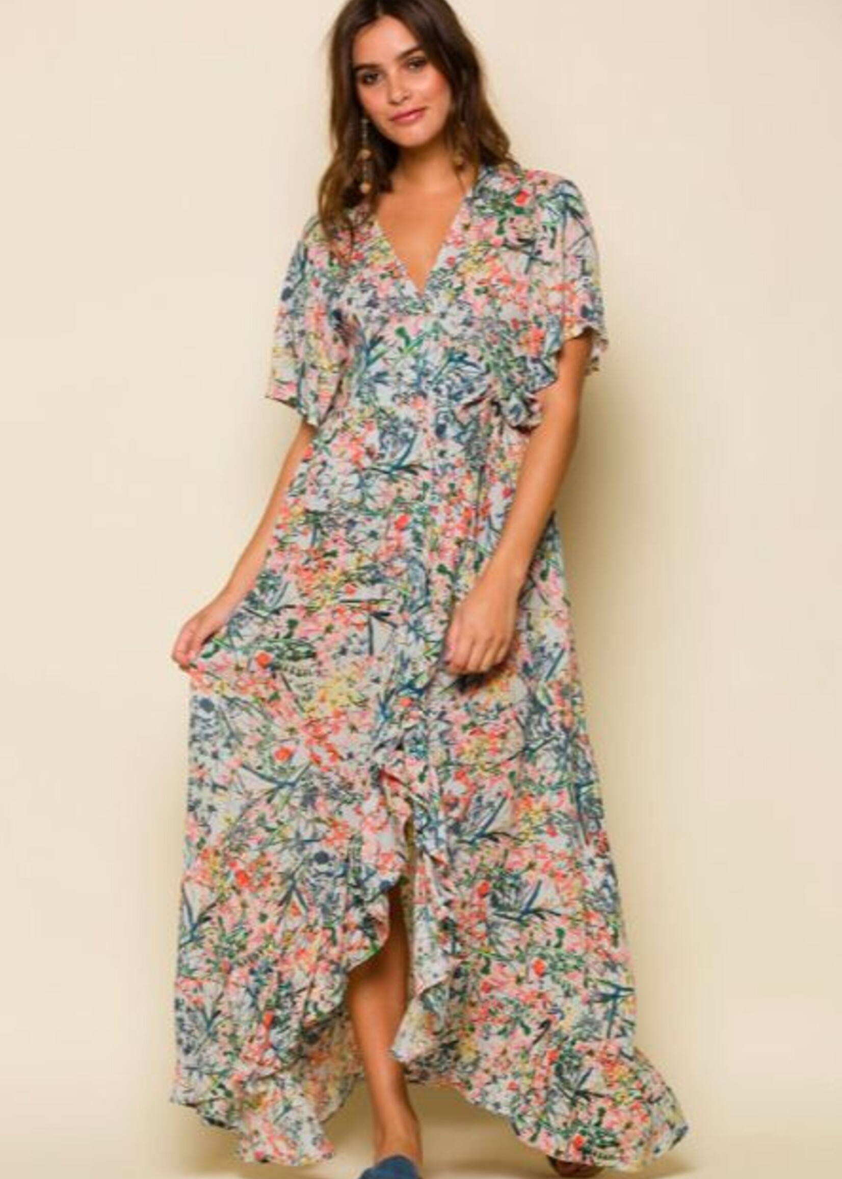 RAGA MONIQUE WRAP DRESS