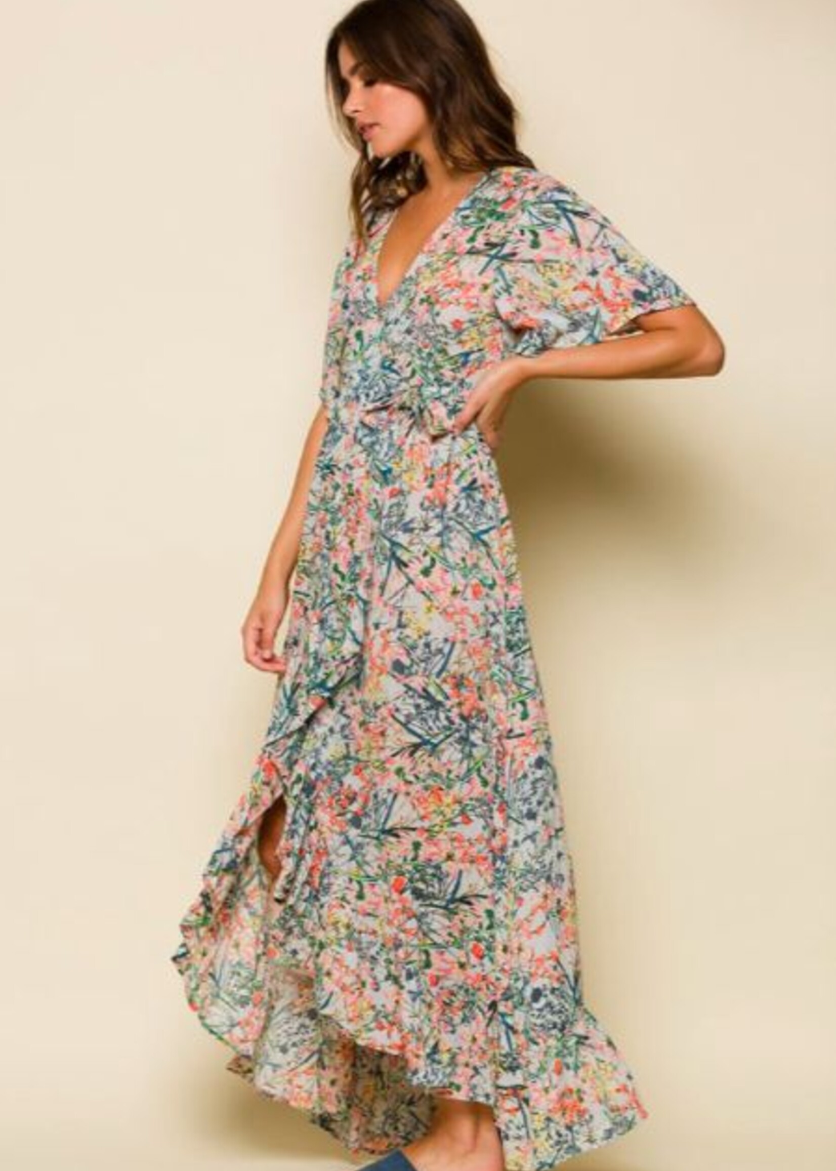 RAGA MONIQUE WRAP DRESS