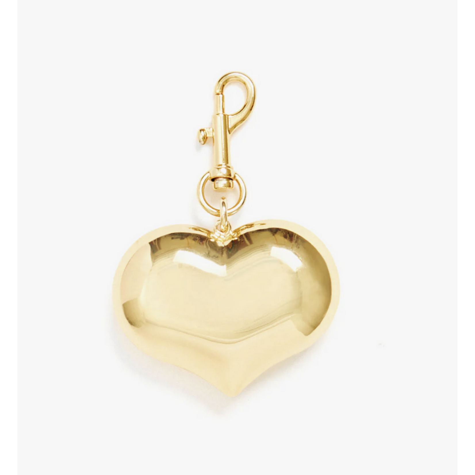CLARE V. CLARE V. GRAND MYLAR HEART FOB