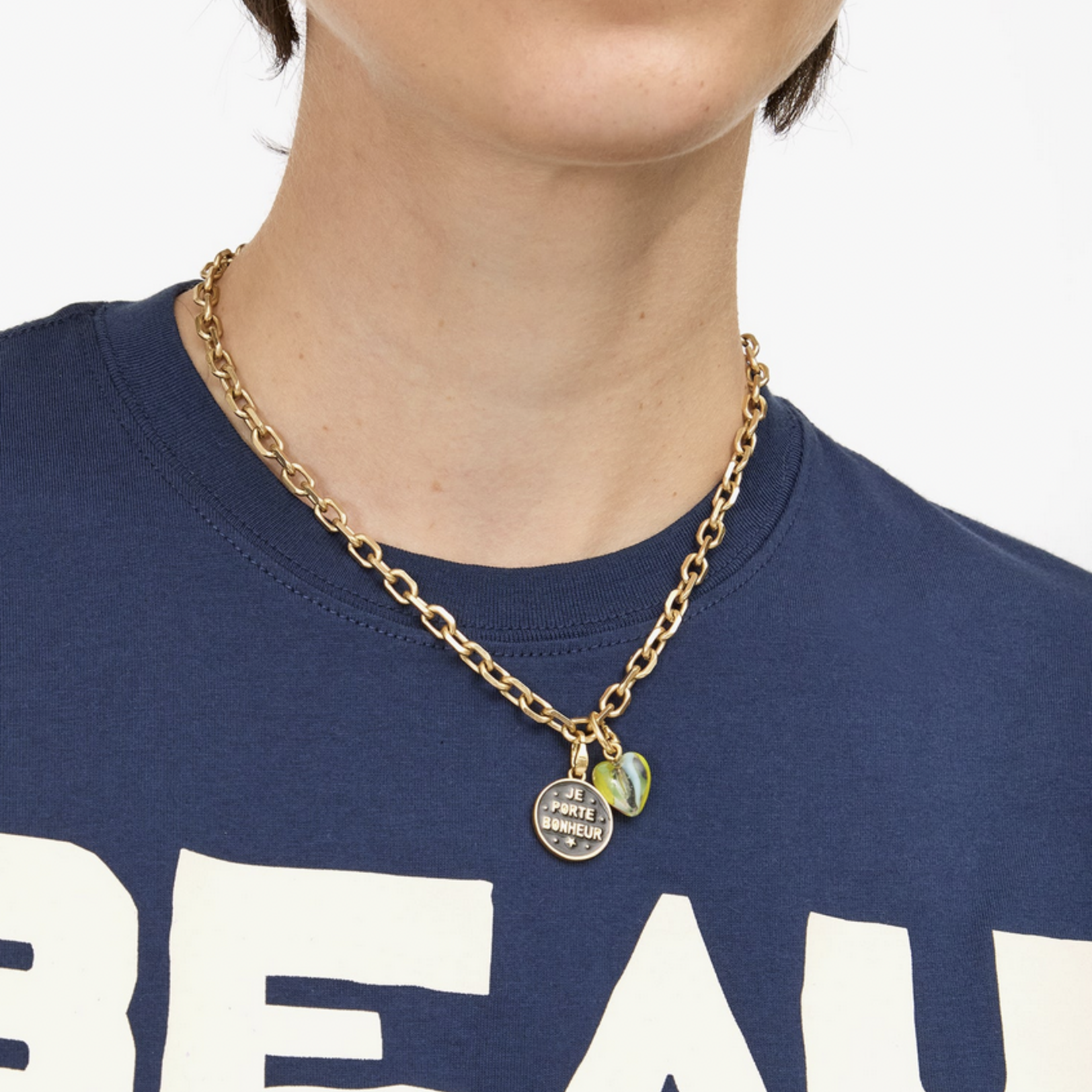 CLARE V. CLARE V. BONHEUR COIN CHARM