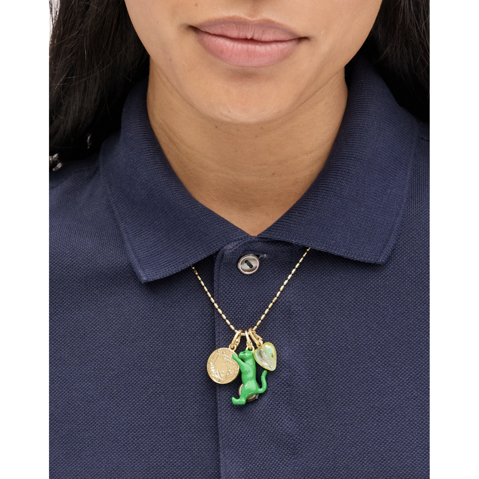 CLARE V. CLARE V. BONHEUR COIN CHARM