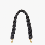 CLARE V. CLARE V. BRAIDED LEATHER SHOULDER STRAP