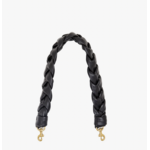 CLARE V. CLARE V. BRAIDED LEATHER SHOULDER STRAP