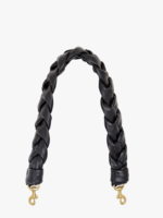 CLARE V. CLARE V. BRAIDED LEATHER SHOULDER STRAP