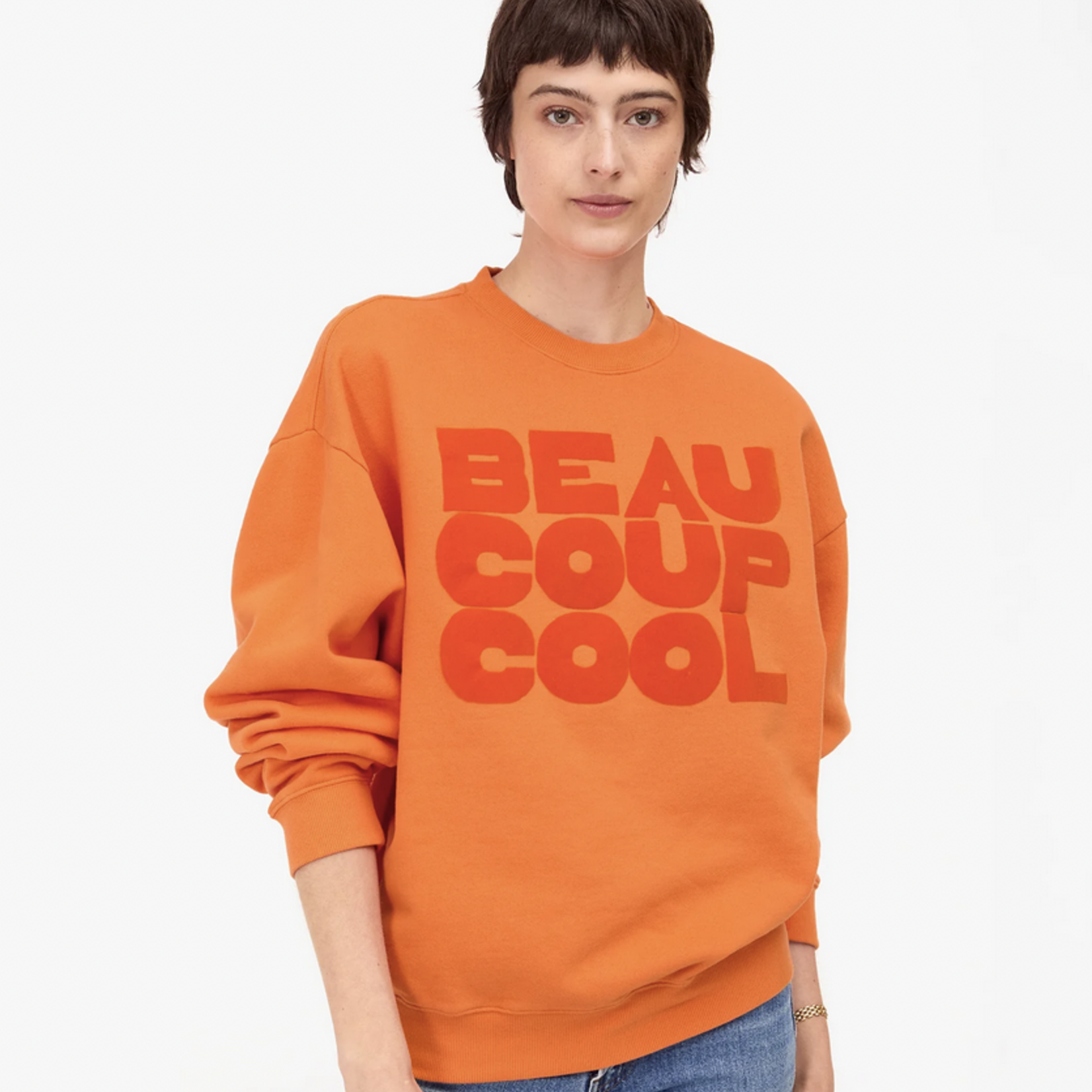 CLARE V. CLARE V. OVERSIZED SWEATSHIRT