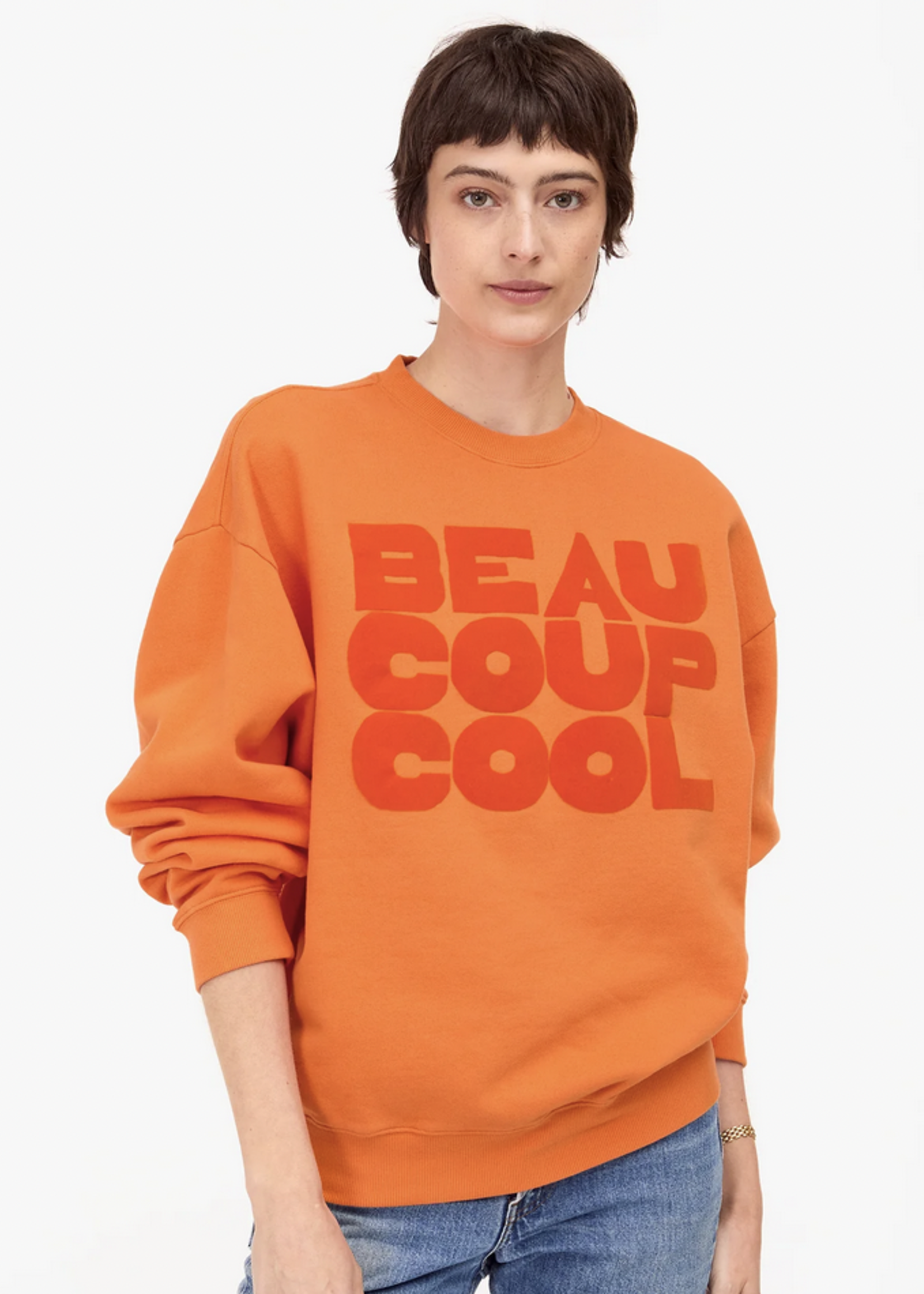 CLARE V. CLARE V. OVERSIZED SWEATSHIRT