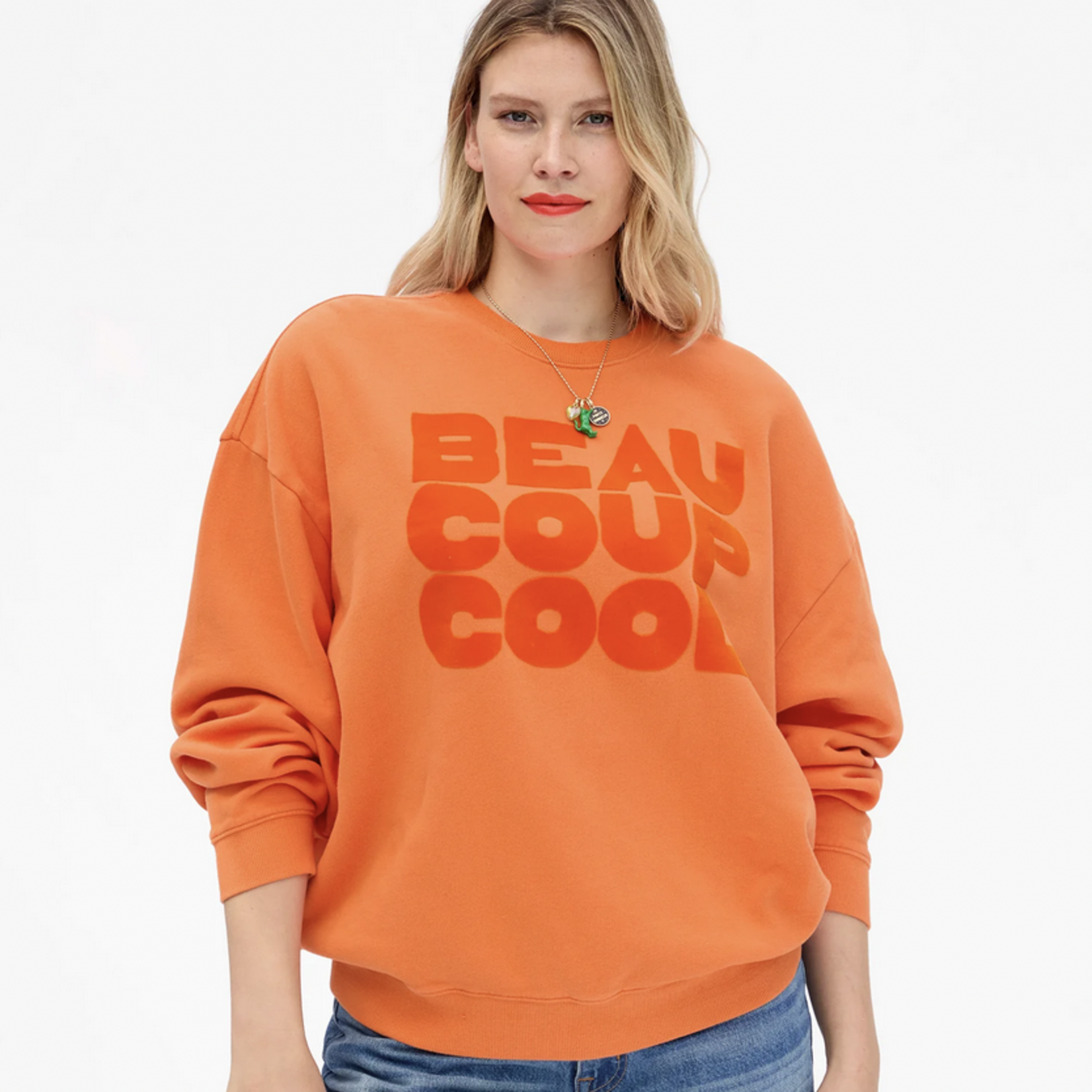 CLARE V. CLARE V. OVERSIZED SWEATSHIRT