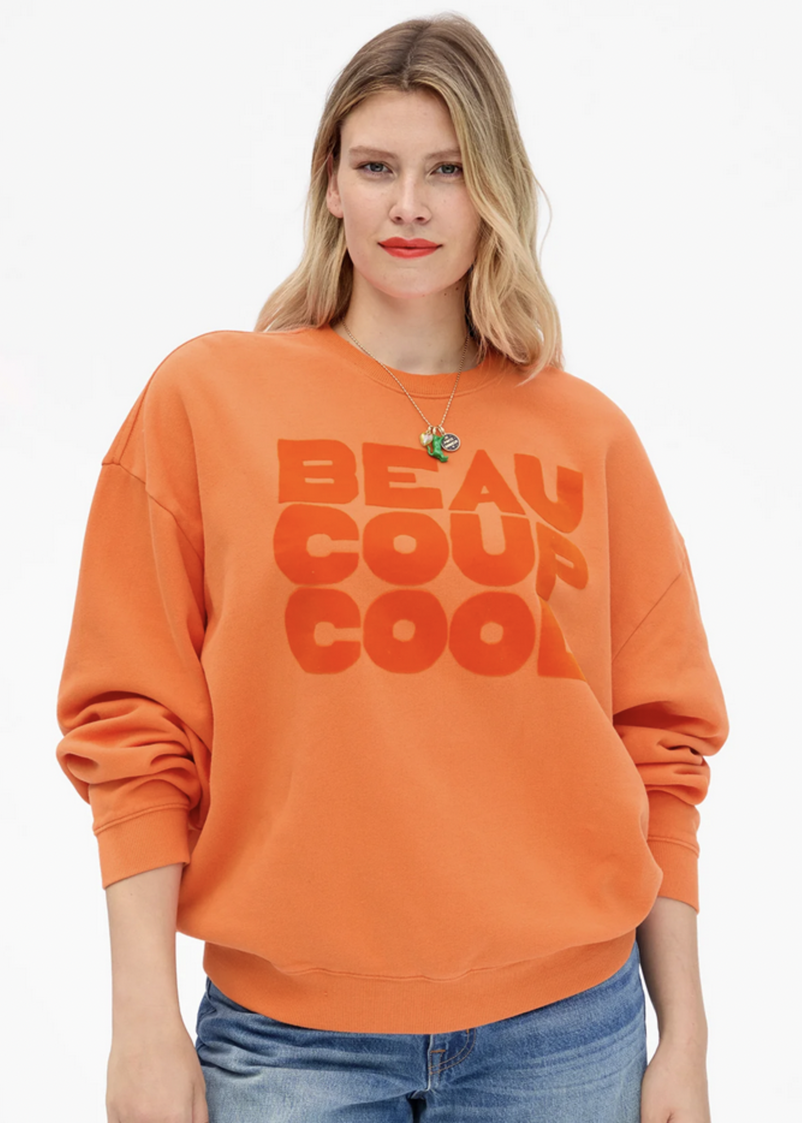 CLARE V. CLARE V. OVERSIZED SWEATSHIRT