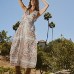 CLEOBELLA CLEOBELLA CONSTANCE ANKLE DRESS