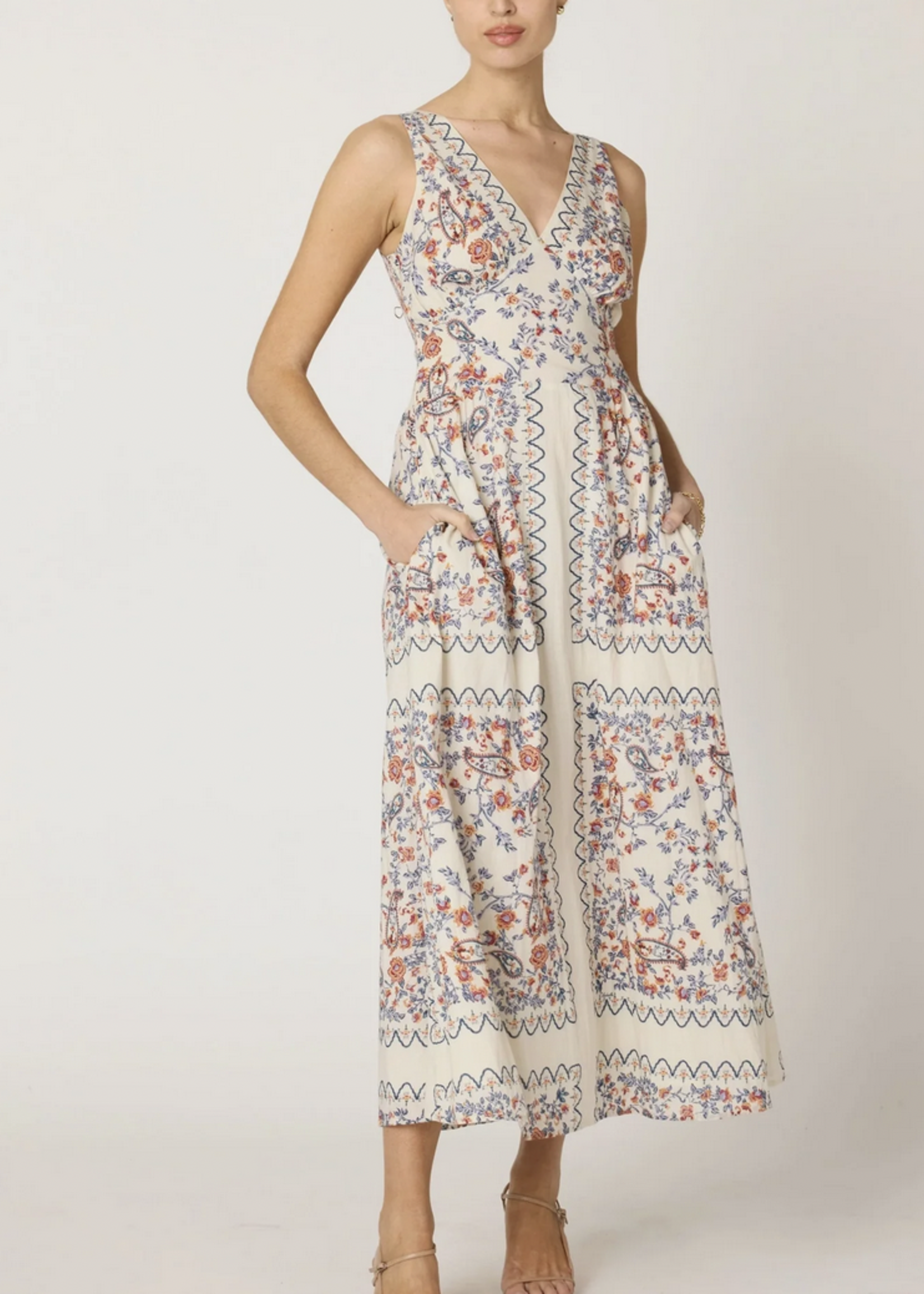 CLEOBELLA CLEOBELLA CONSTANCE ANKLE DRESS