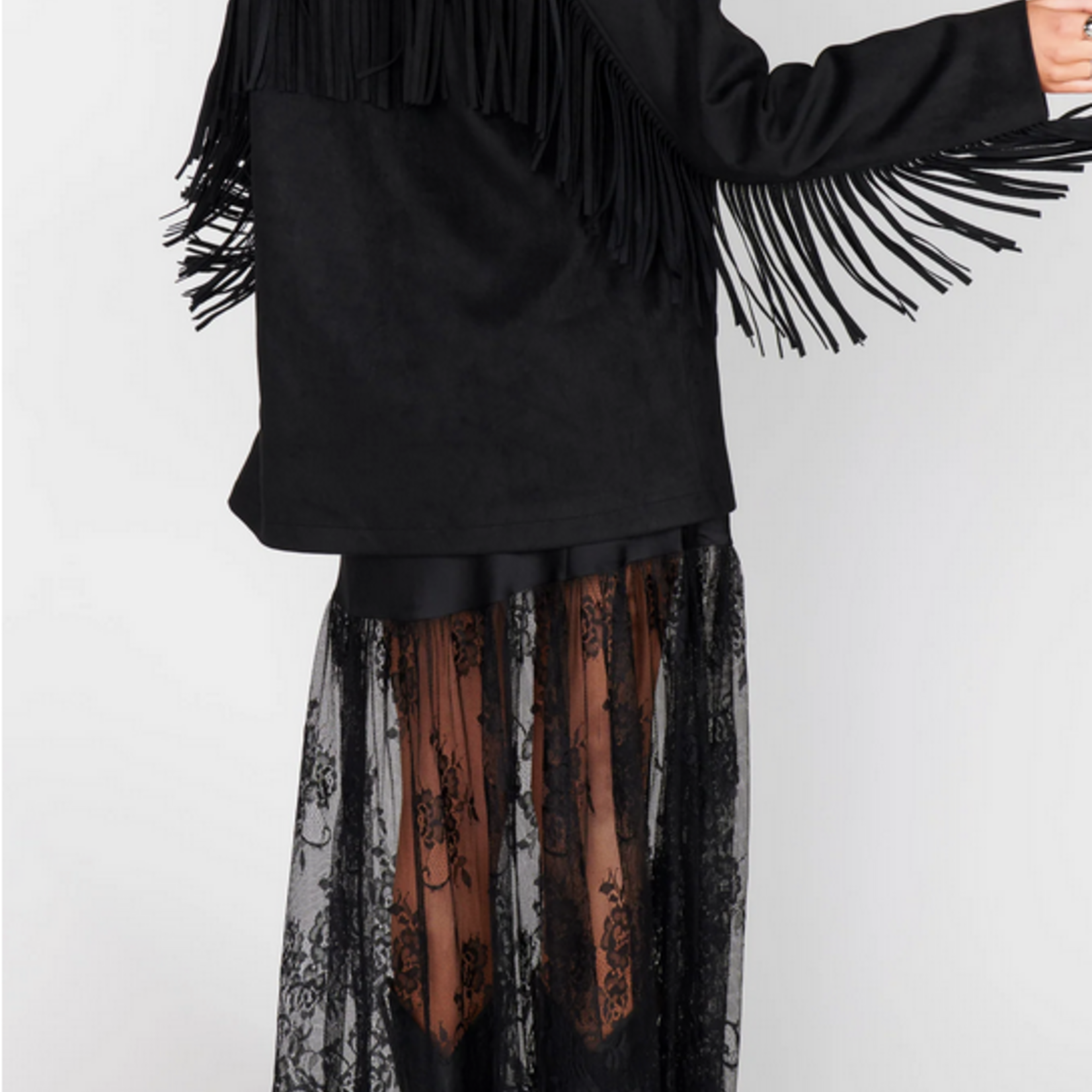 SHOW ME YOUR MUMU SHOW ME YOUR MUMU SIERRA FRINGE JACKET