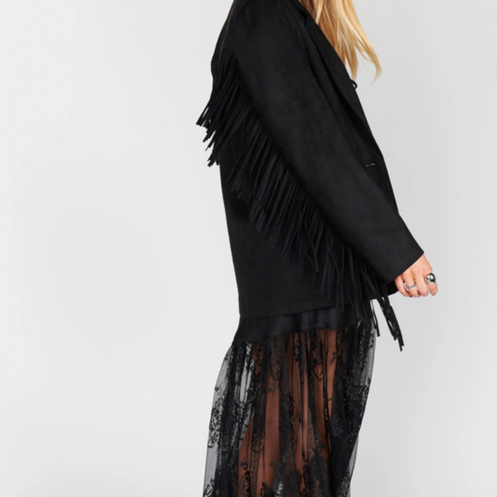 SHOW ME YOUR MUMU SHOW ME YOUR MUMU SIERRA FRINGE JACKET