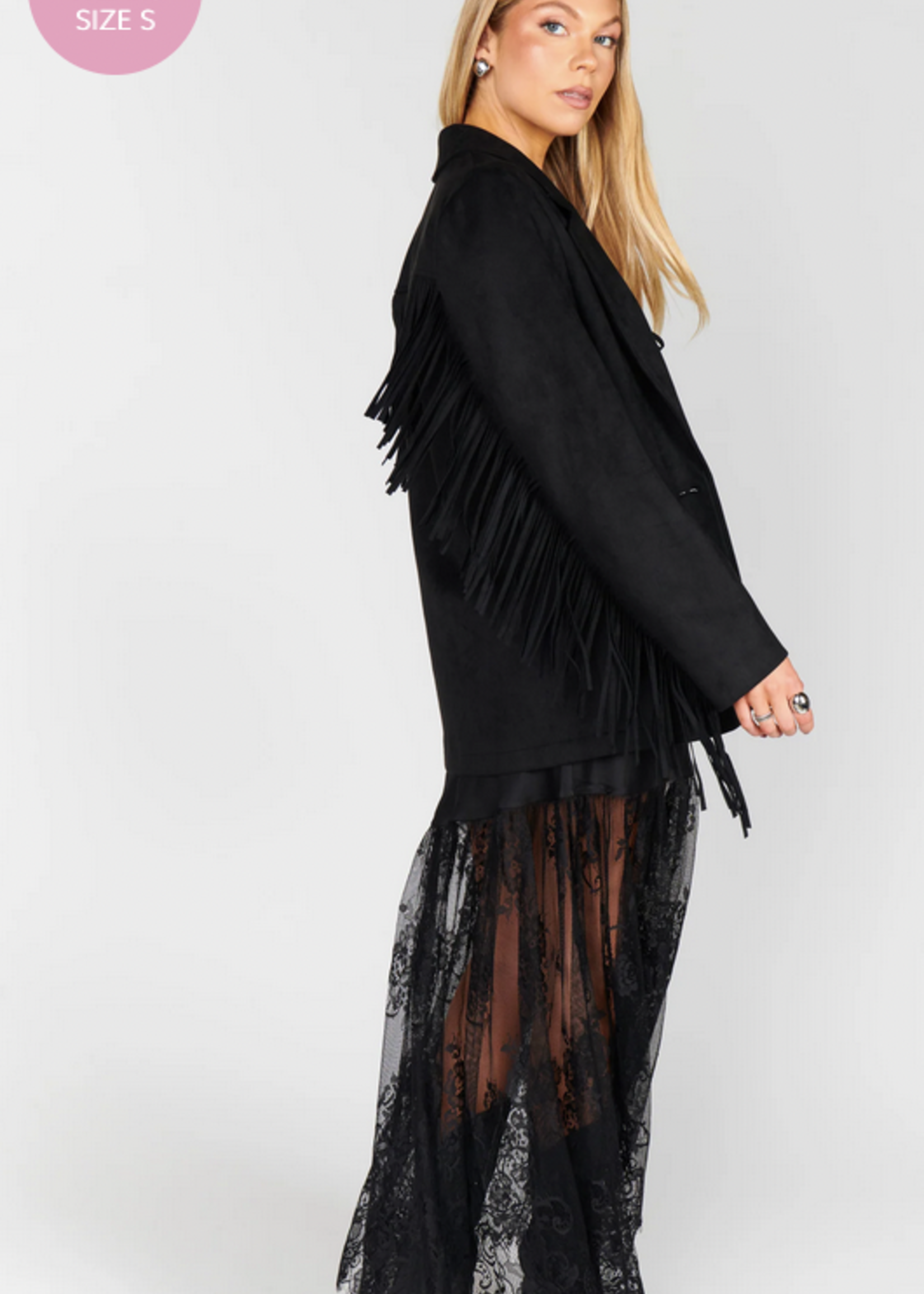 SHOW ME YOUR MUMU SHOW ME YOUR MUMU SIERRA FRINGE JACKET