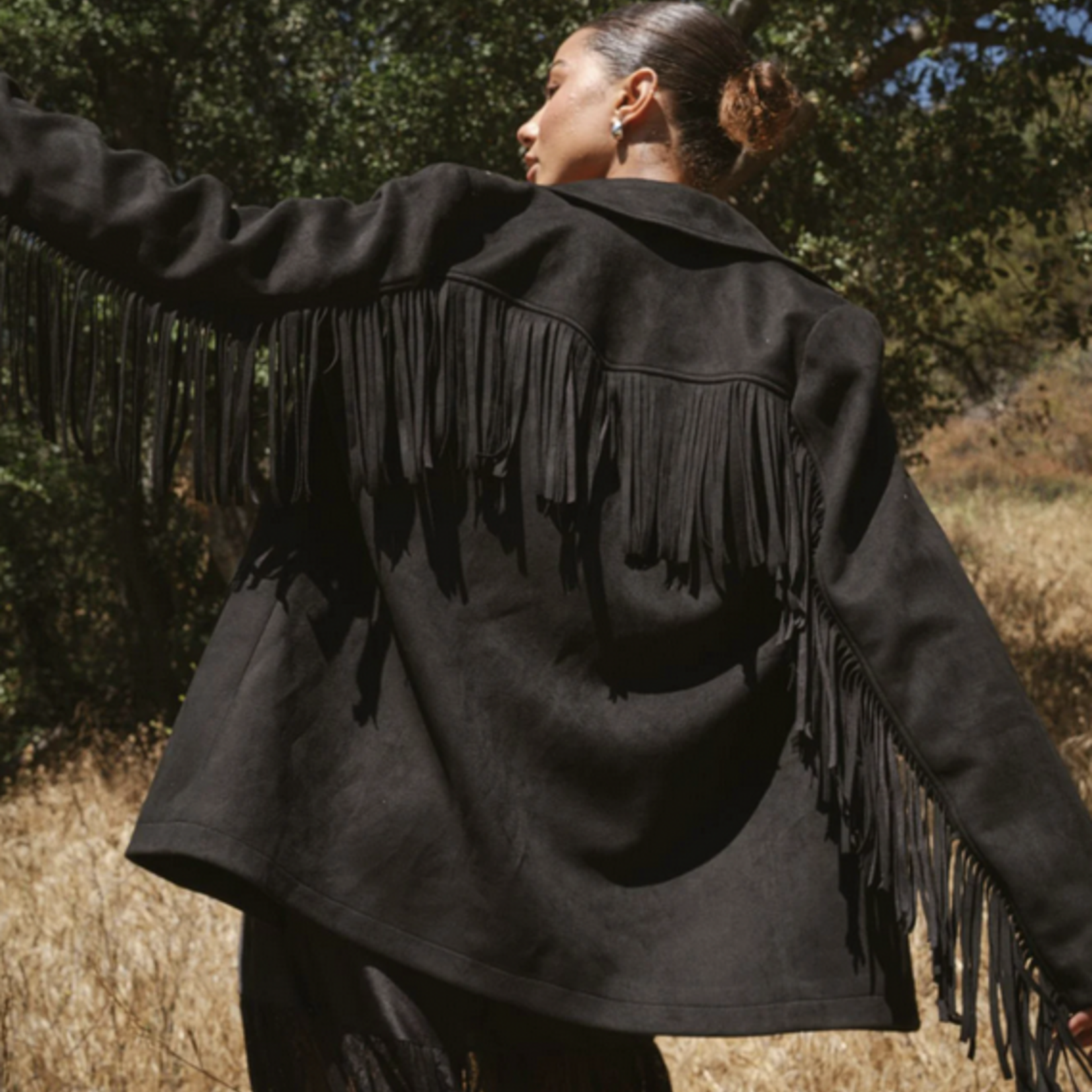 SHOW ME YOUR MUMU SHOW ME YOUR MUMU SIERRA FRINGE JACKET