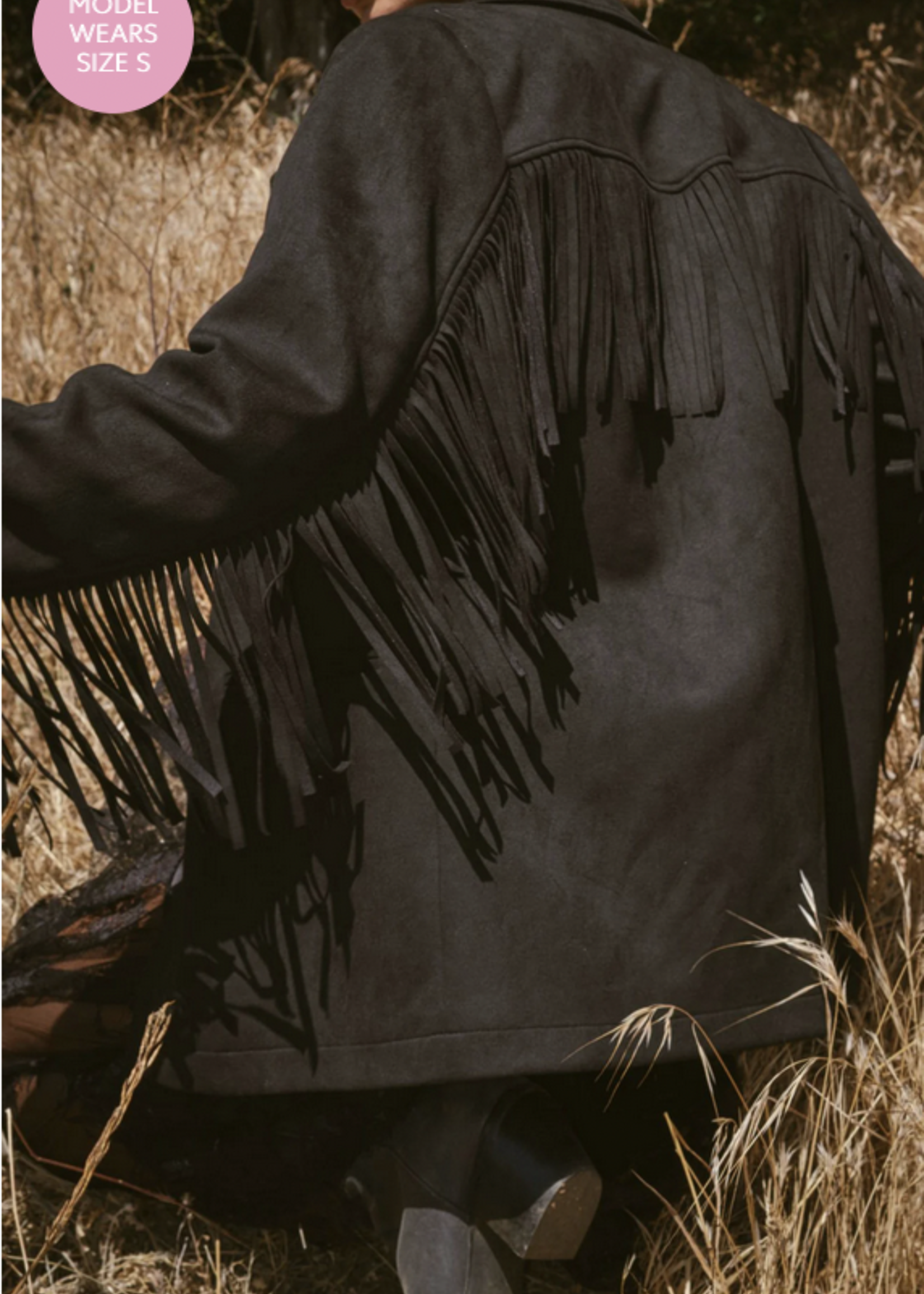 SHOW ME YOUR MUMU SHOW ME YOUR MUMU SIERRA FRINGE JACKET
