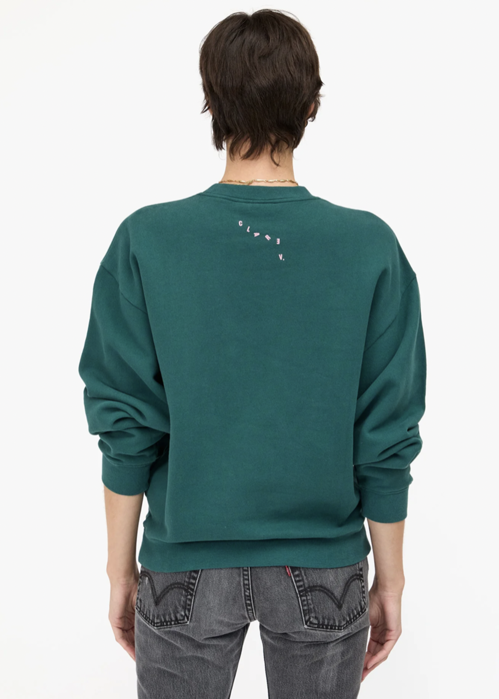 CLARE V. CLARE V. OVERSIZED SWEATSHIRT